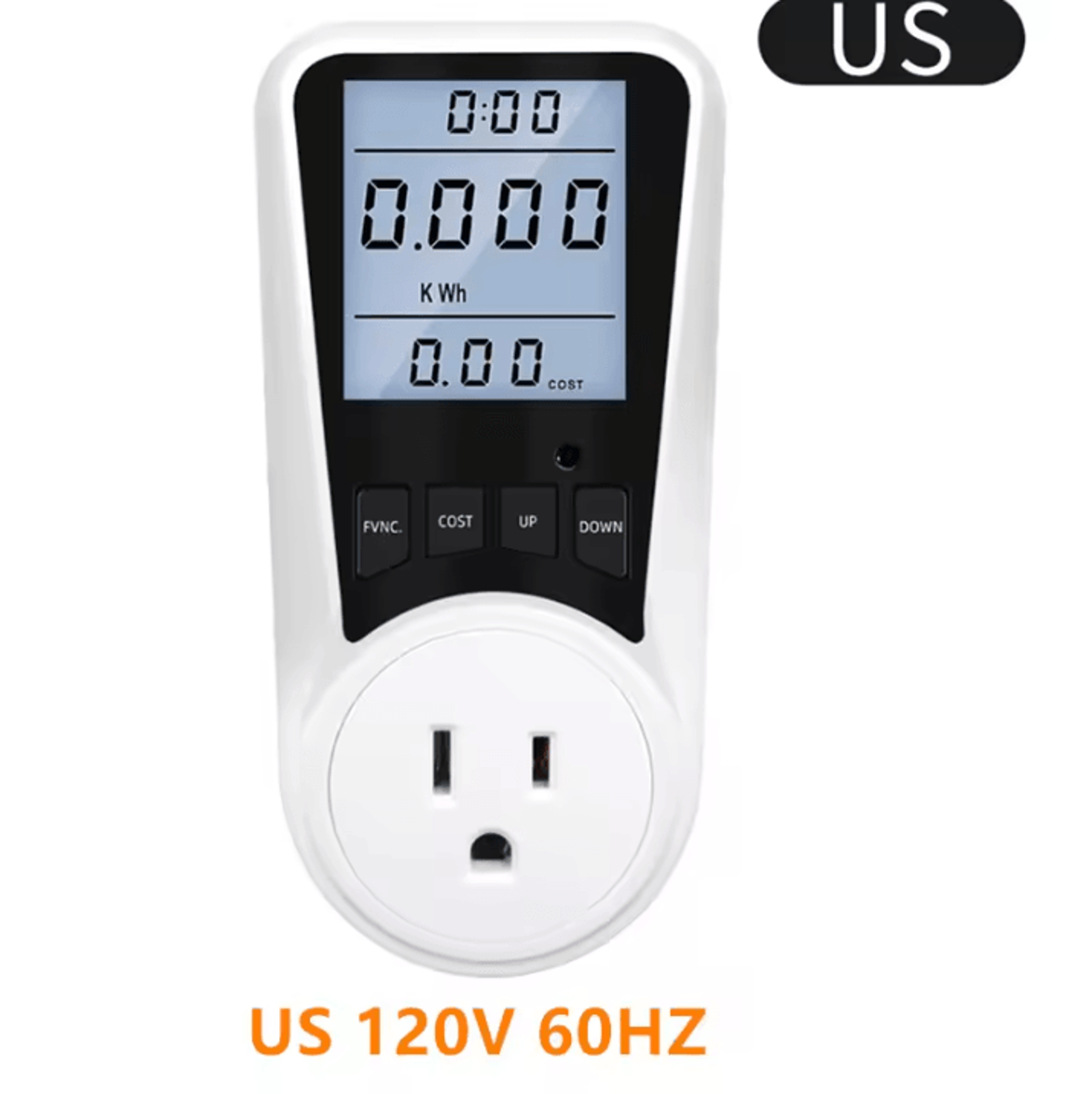 Digital Wattmeter Socket Electricity Consumption Meter 6