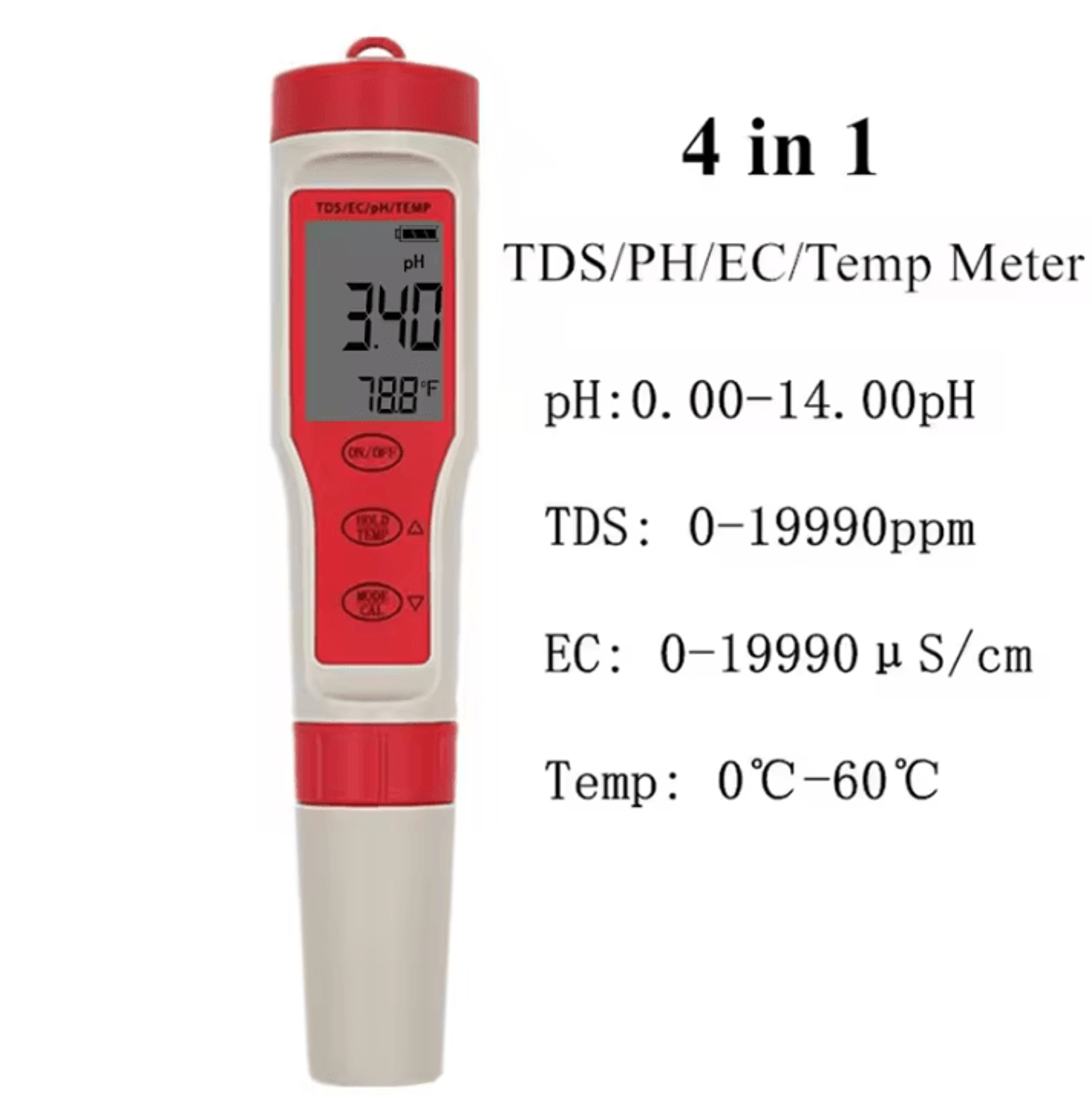 Waterproof Digital PH Pen Meter With Automatic Calibration 6