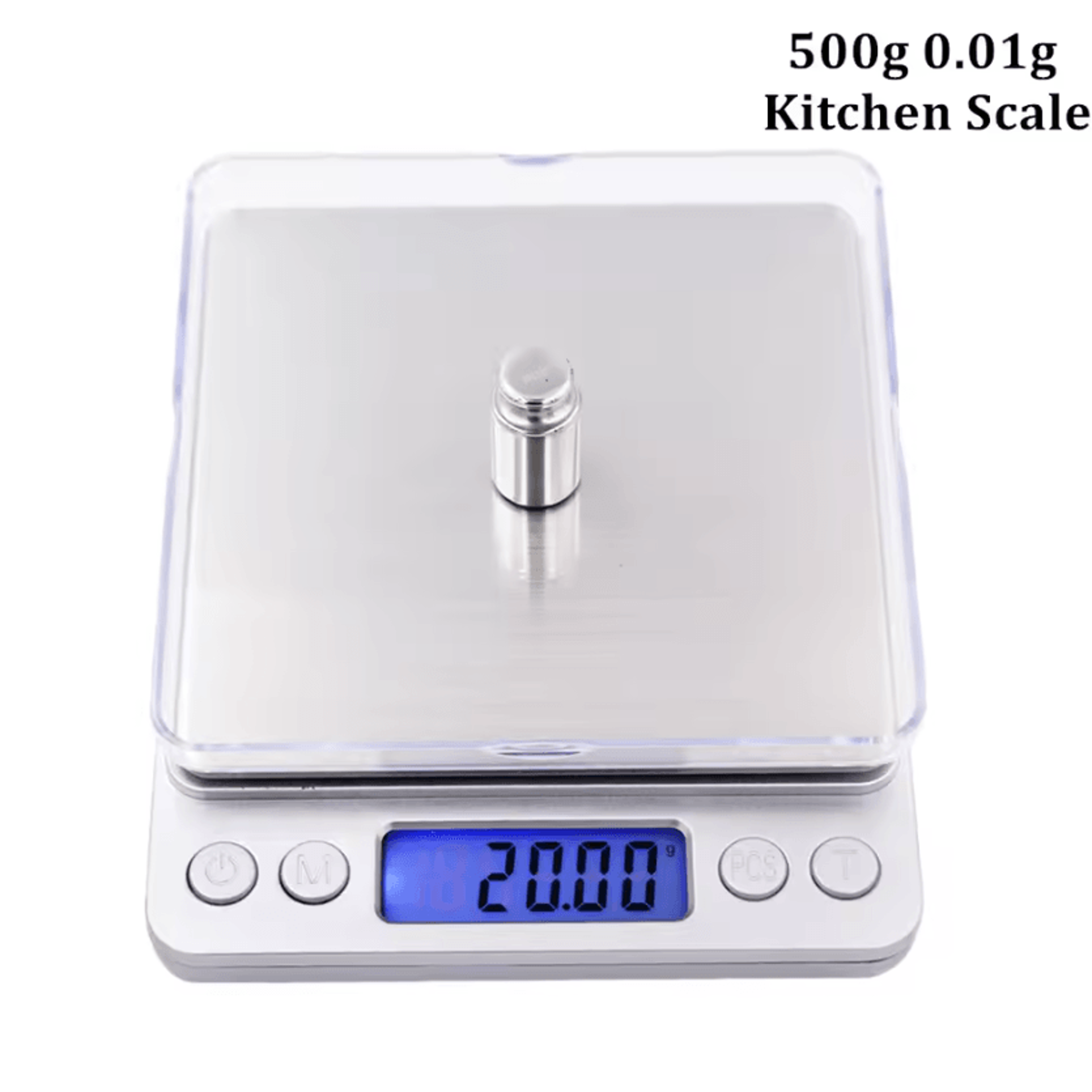 500g precision digital jewelry scale 0.01g pocket gram scale with dual trays