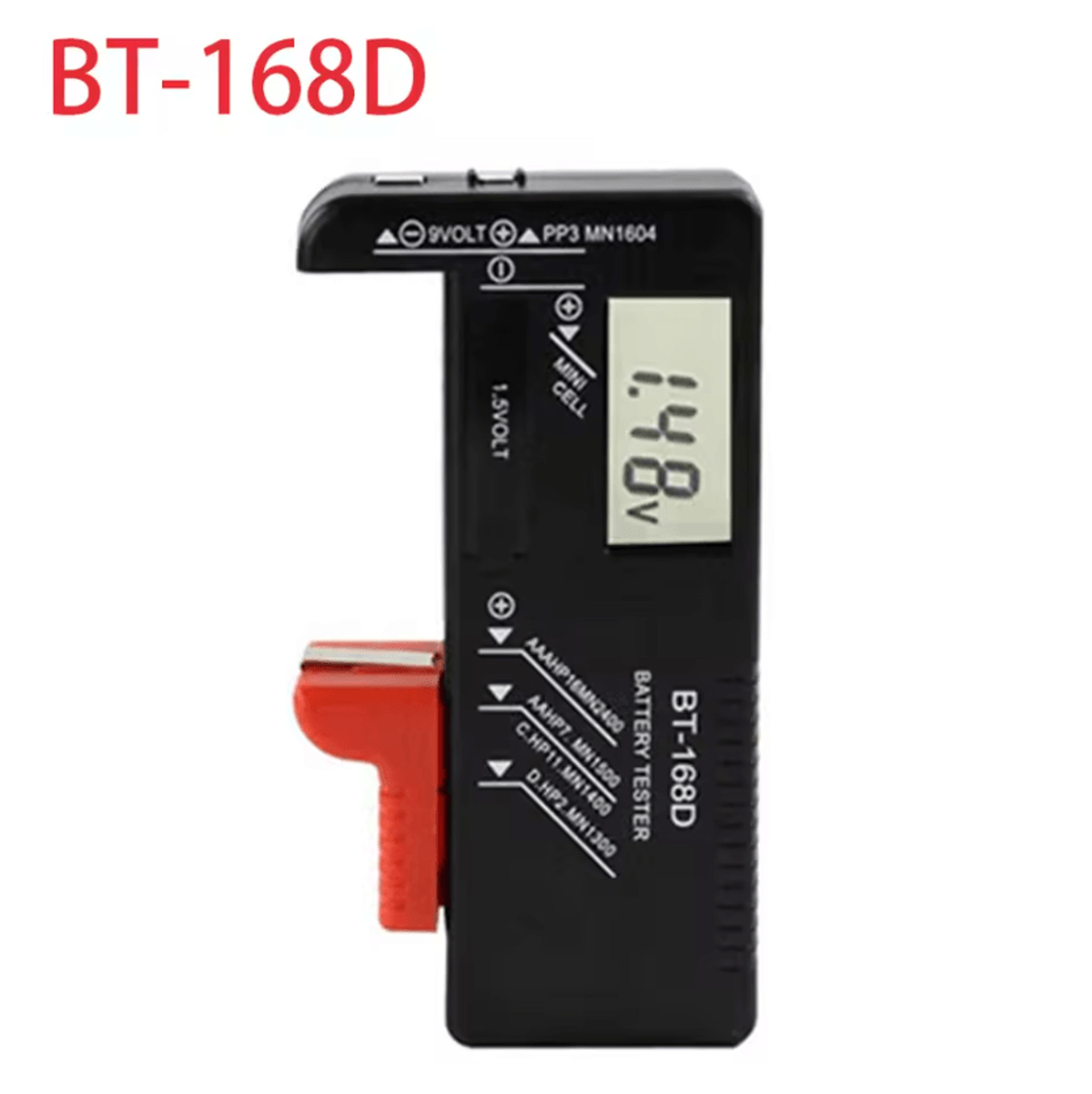 Universal Portable Battery Power Tester For AA AAA 9V And Button Cells 5