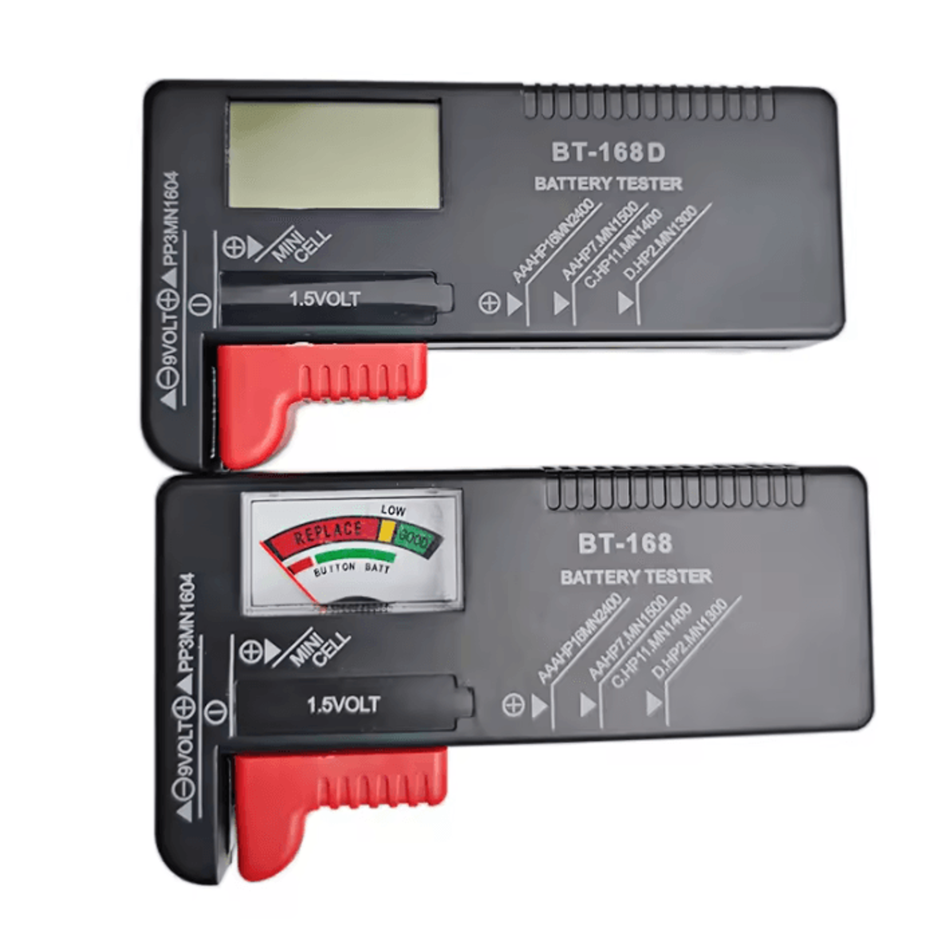 Universal Portable Battery Power Tester For AA AAA 9V And Button Cells 2