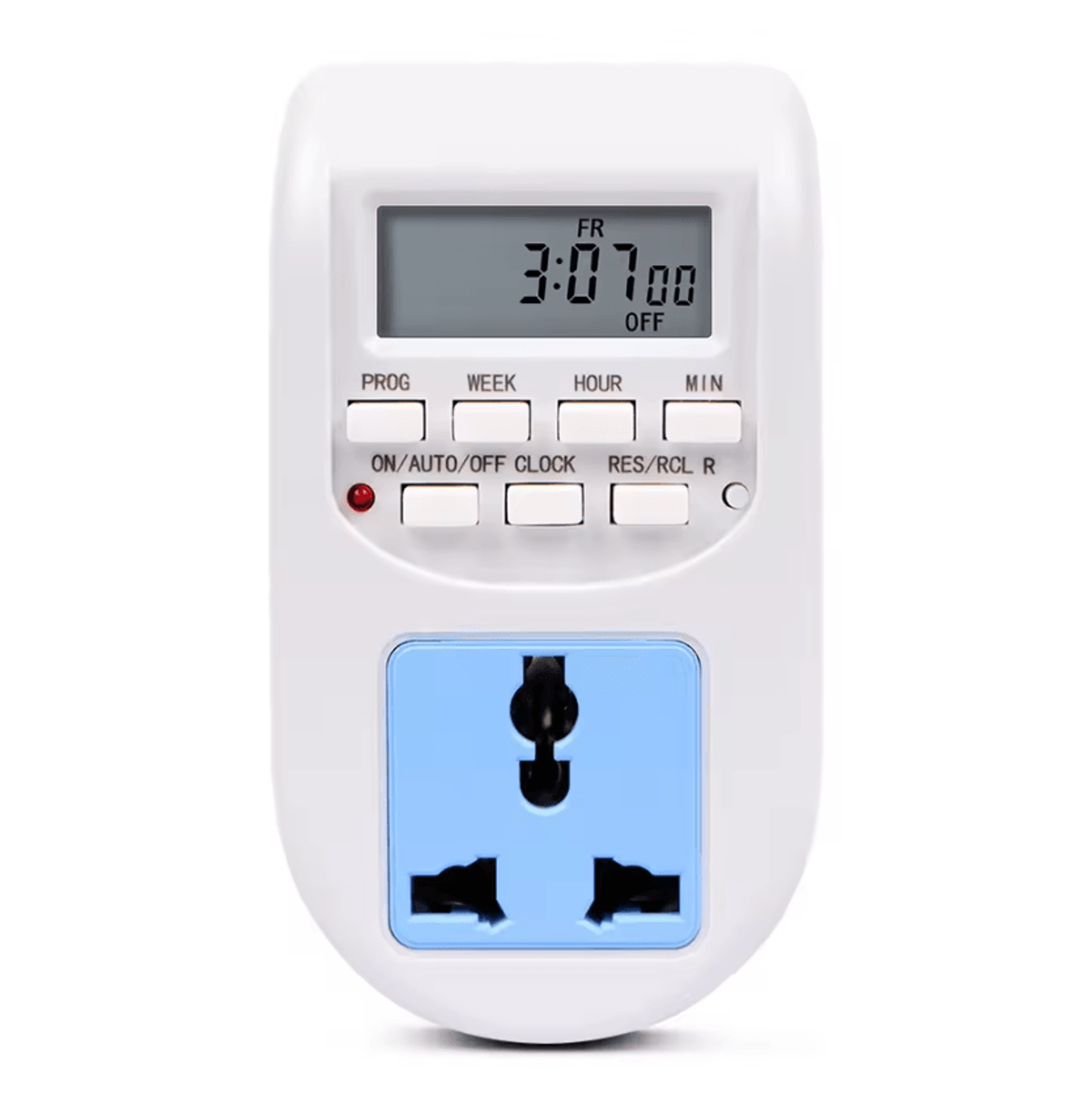 220V Weekly Programmable Digital Timer Socket 5