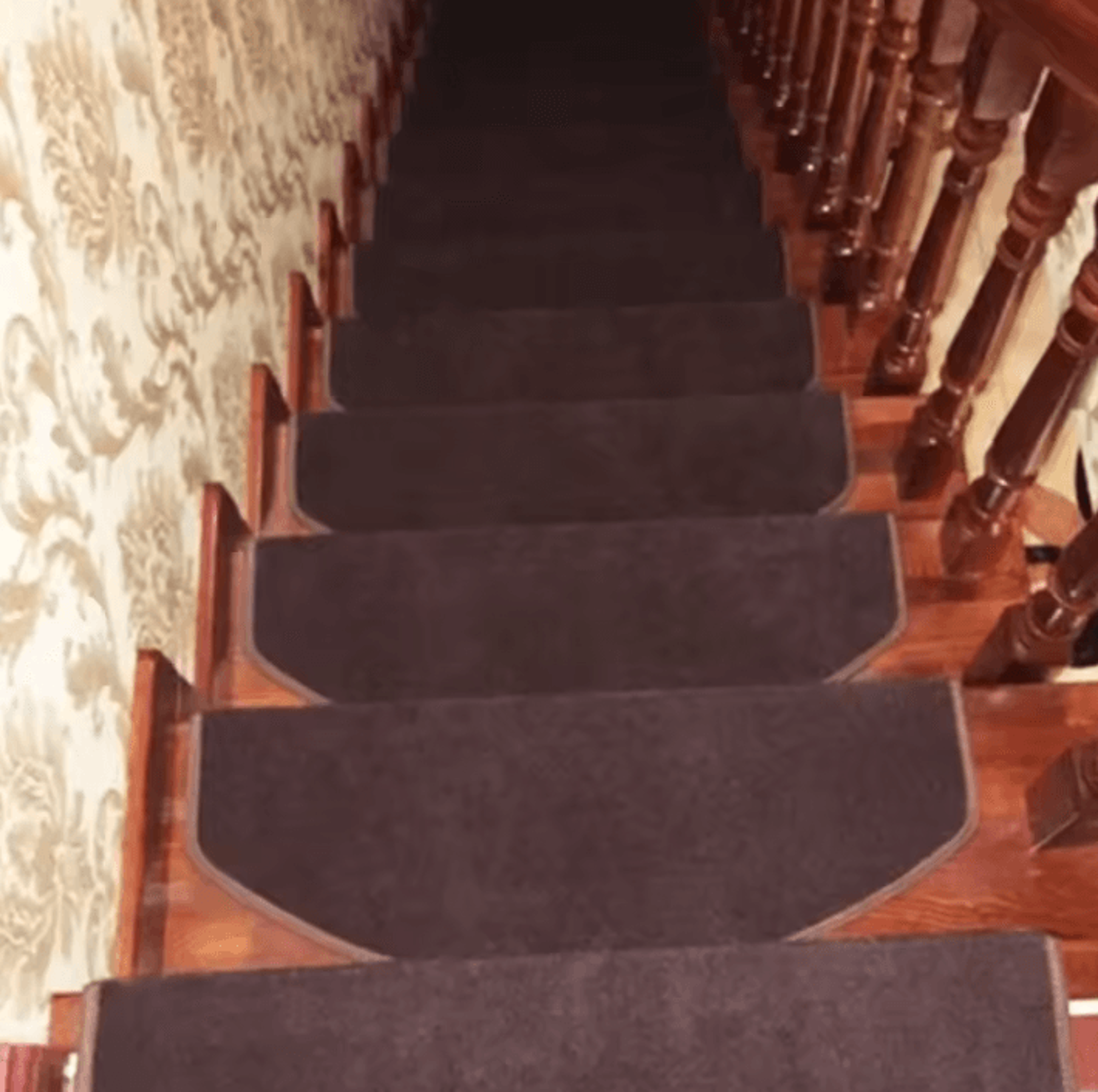 Self Adhesive Anti Slip Stair Carpet Pads 65 X 24cm 2