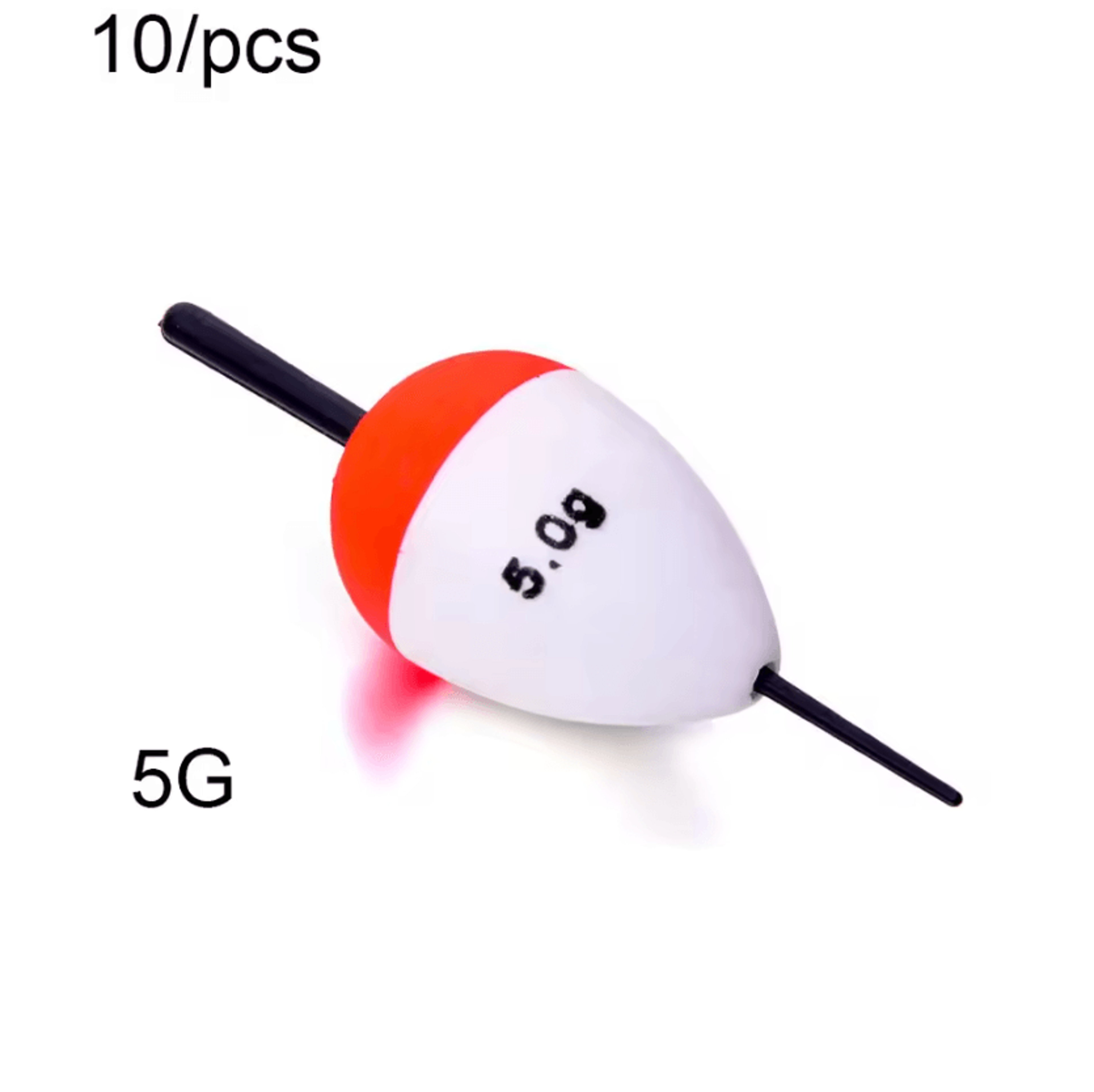10 Piece Foam Fishing Float Set For Long Casting 4