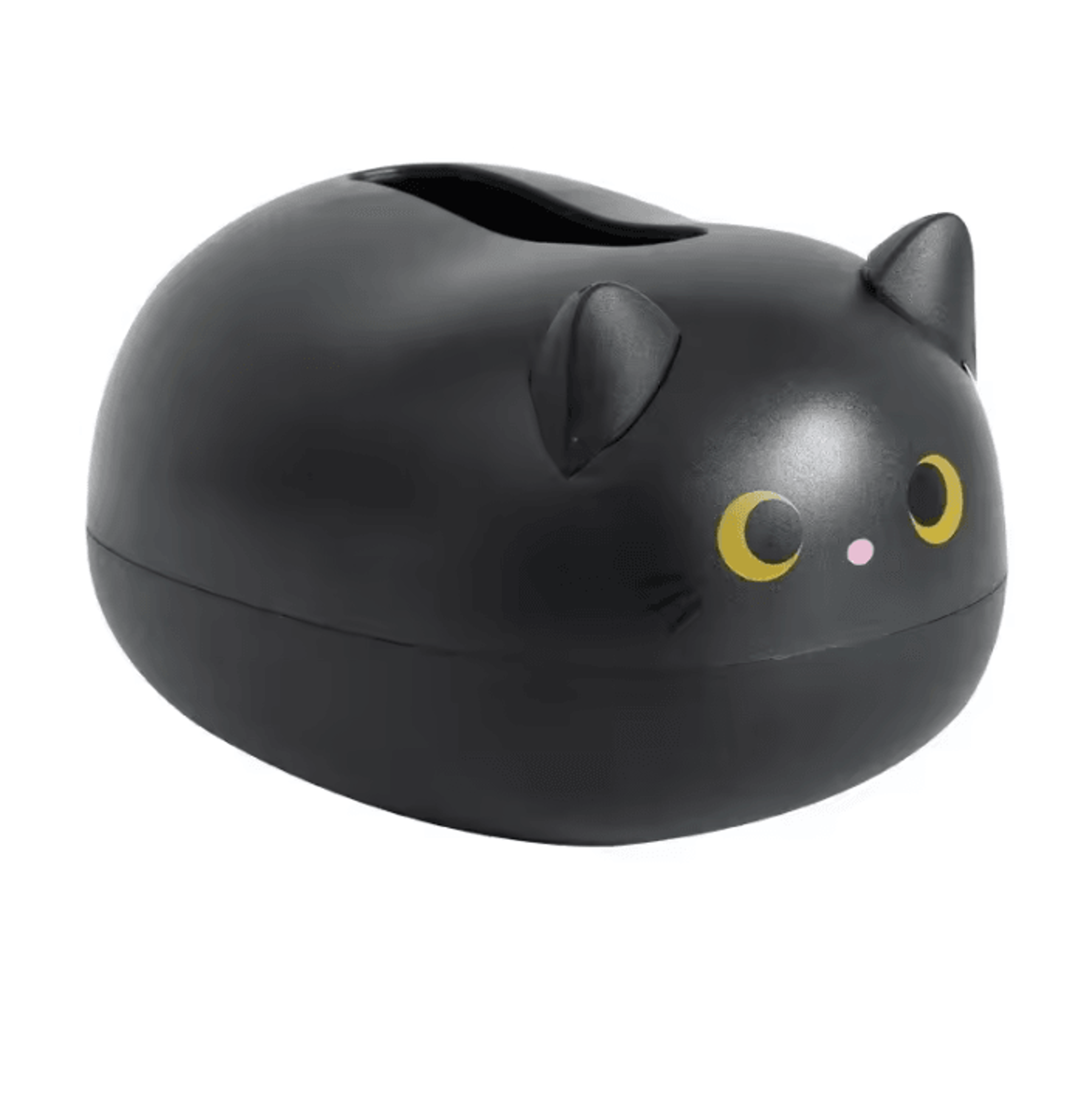 Kawaii Cat Tissue Box With Toothpick Holder 4