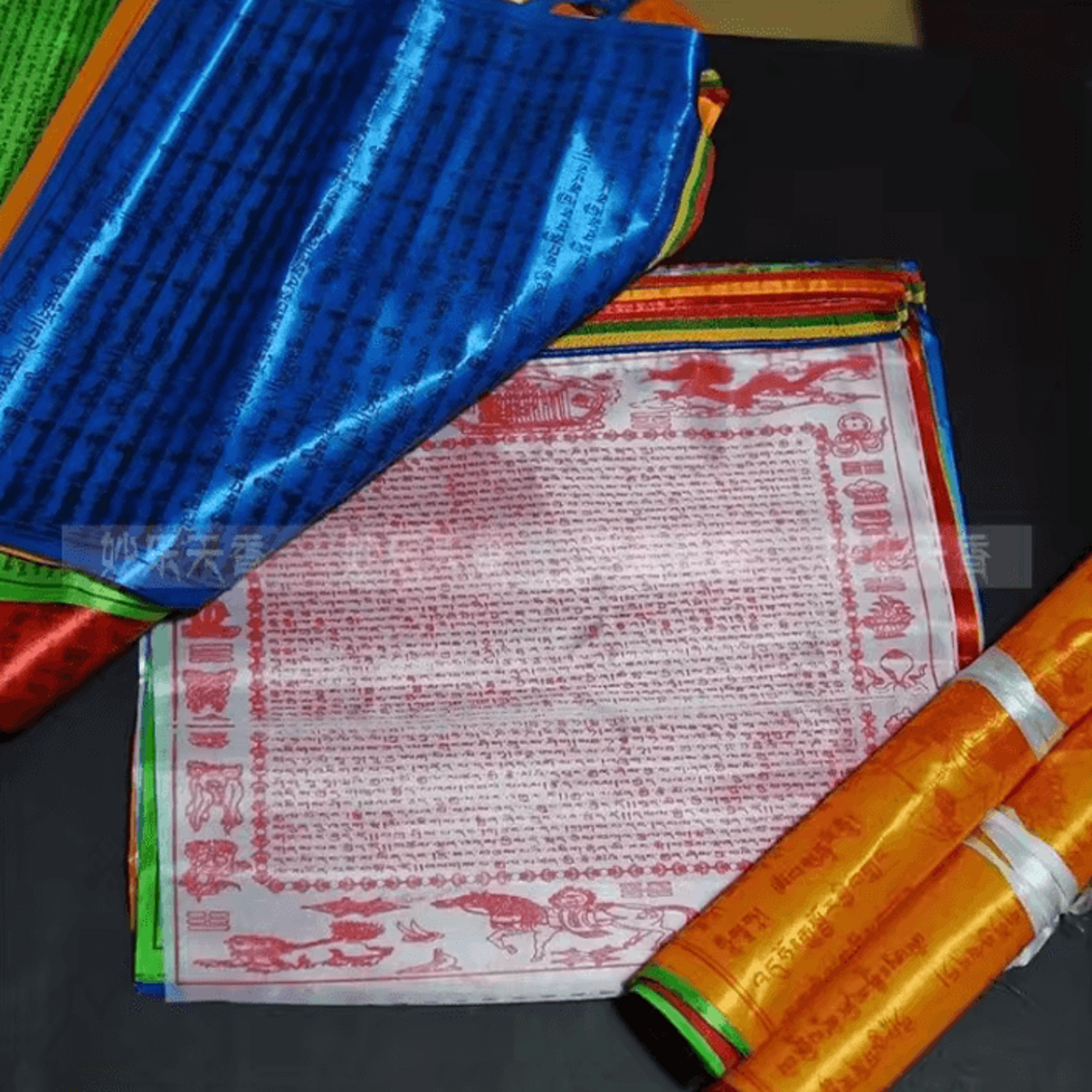 Tibetan Buddhist Lung Ta Prayer Flags 3