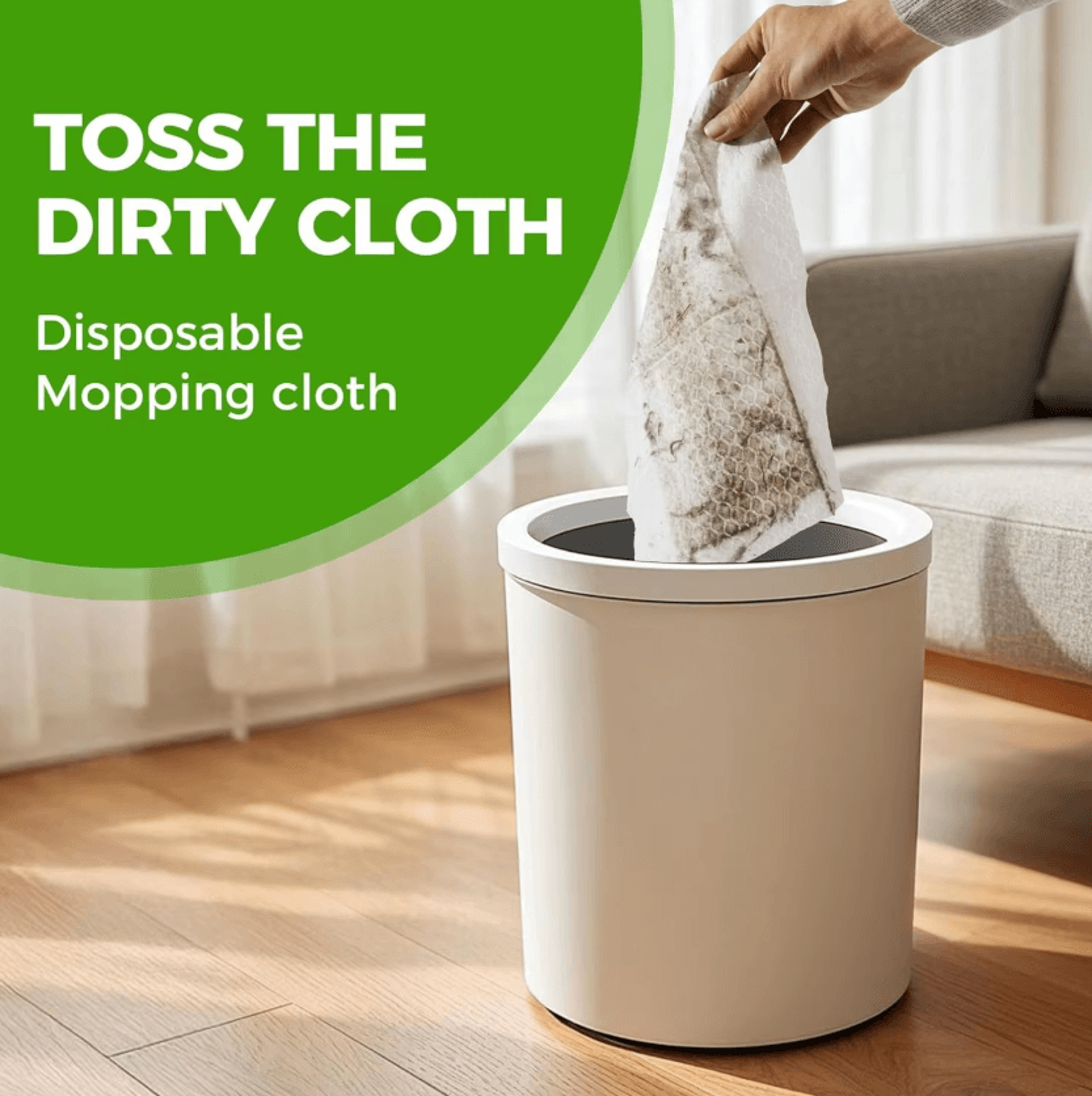 Disposable Electrostatic Dry Sweeping Mop Pads 3