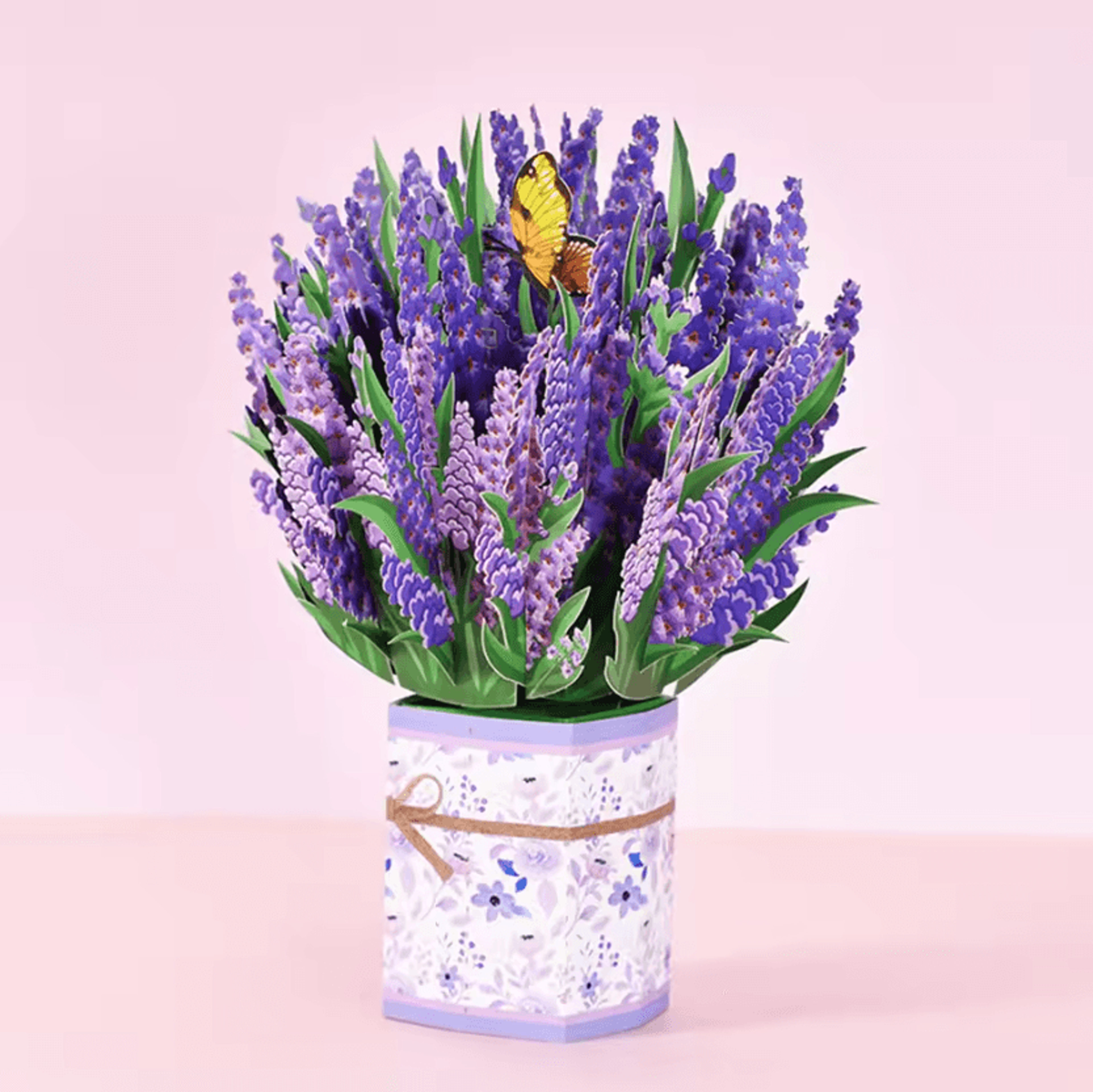 forever flower bouquet 3d pop up greeting card