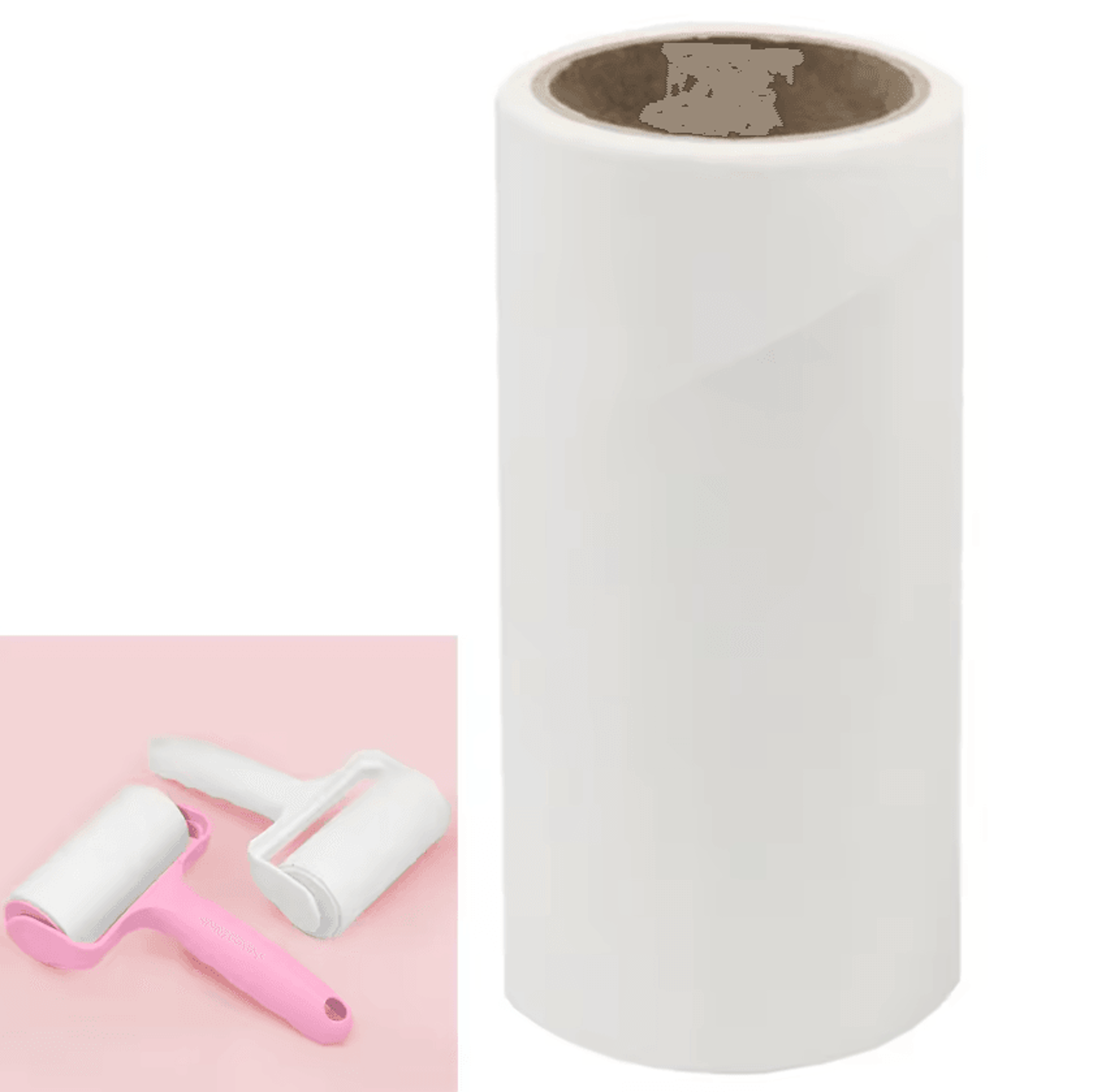 extra sticky lint roller refills for pet hair and clothes