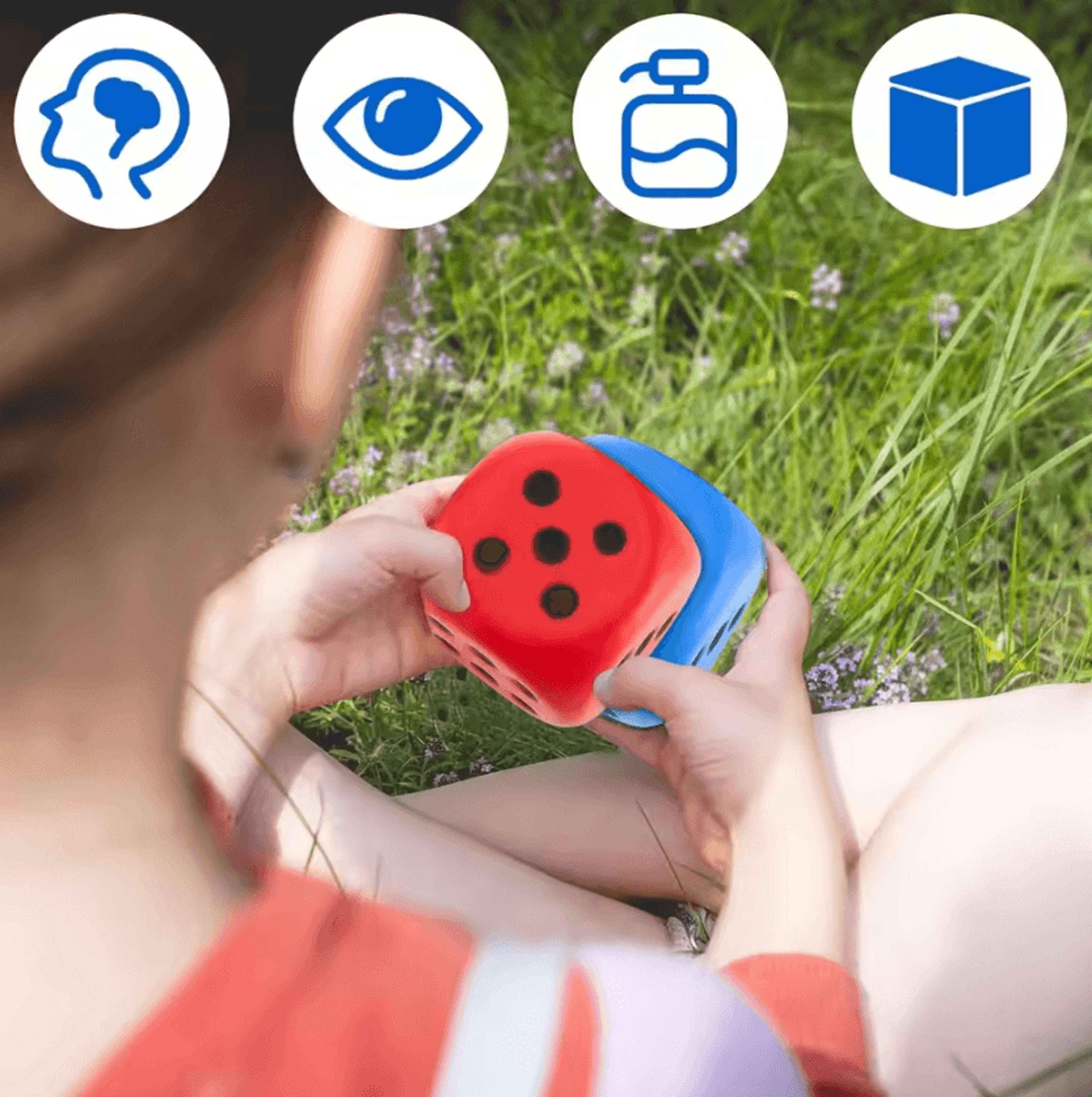 6 Or 12 Piece Jumbo Soft Foam Dice Set For Games And Learning 3