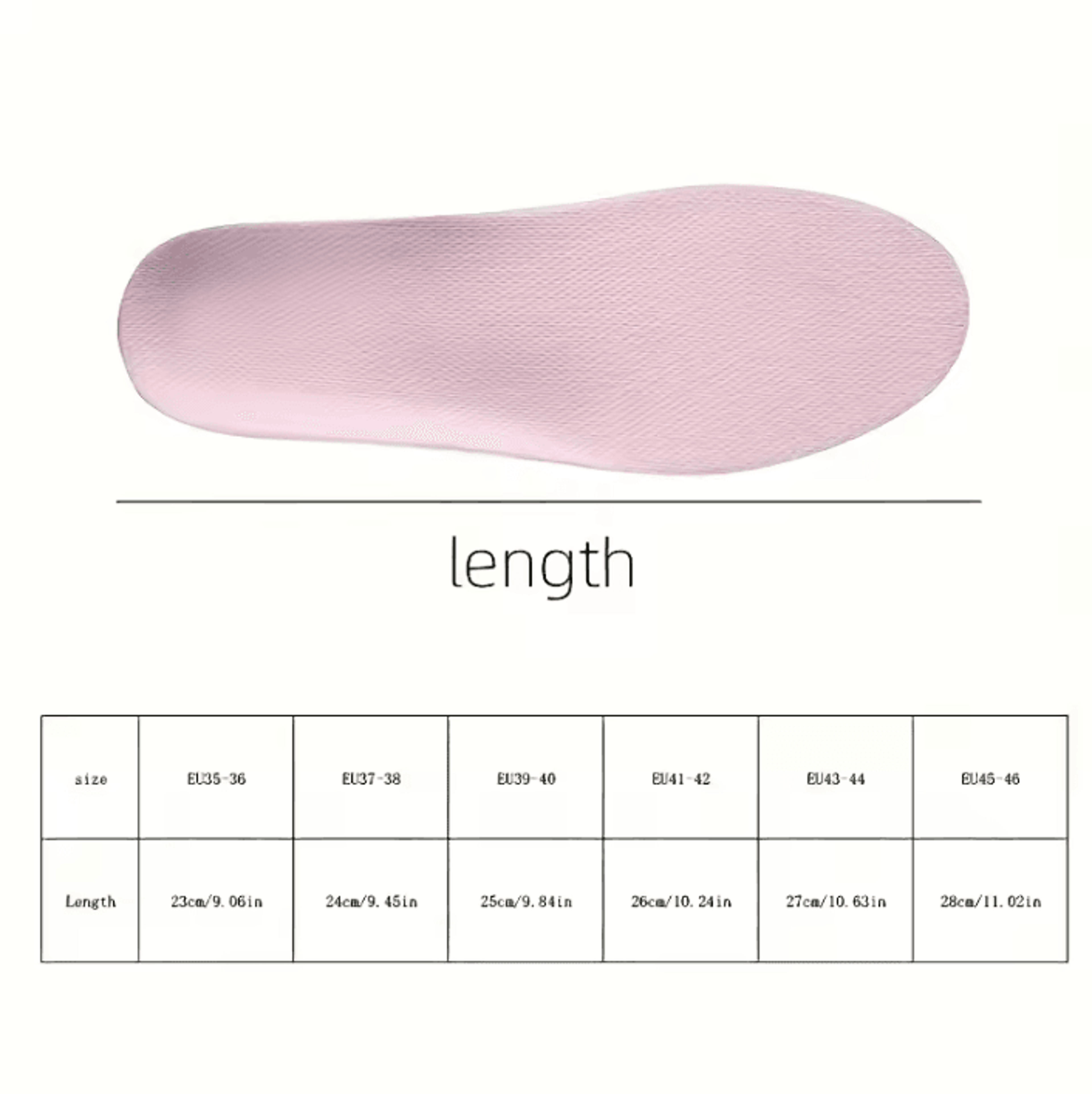 Lightweight EVA Arch Support Sports Insoles For Men And Women 2