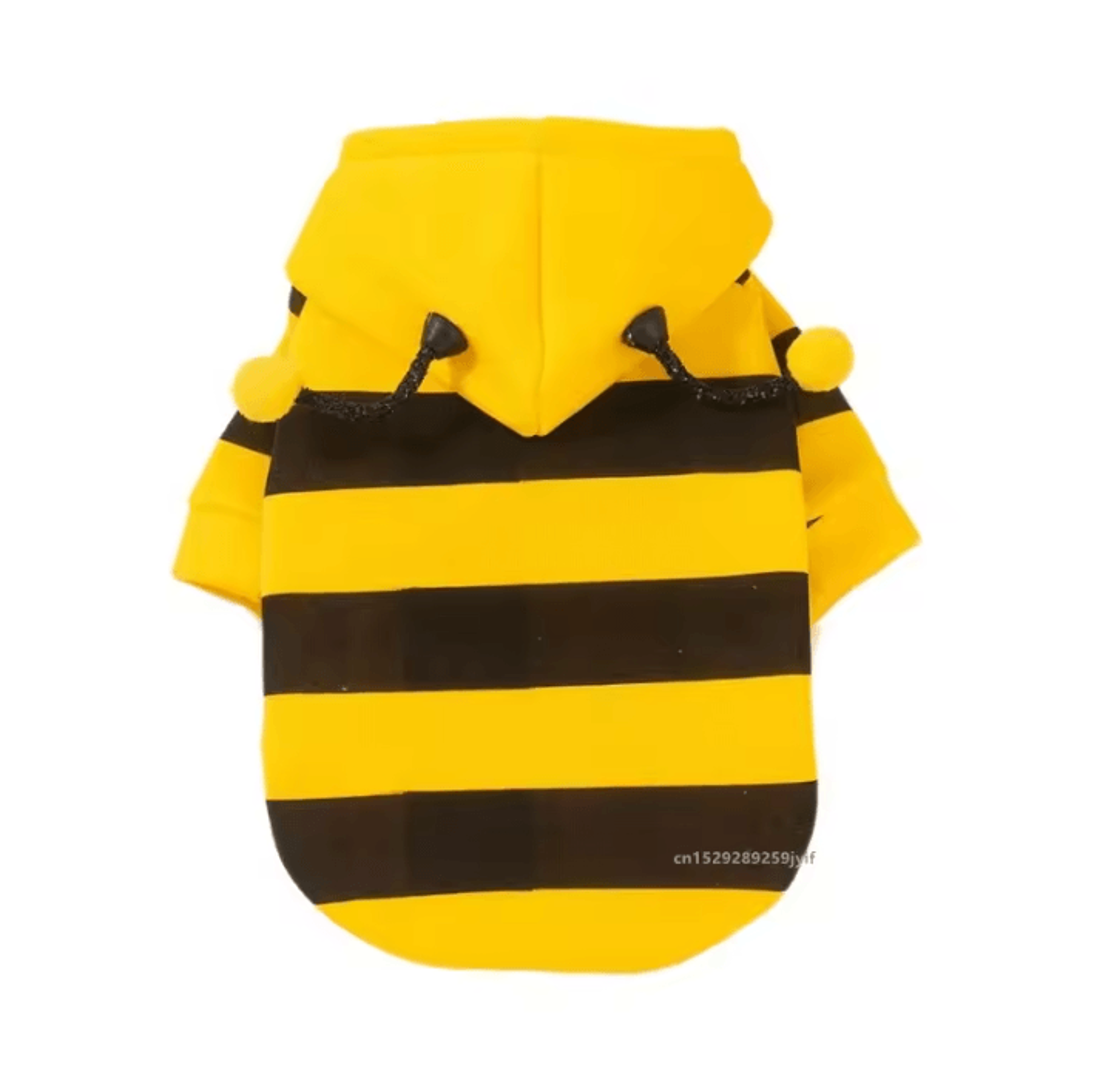 Cozy Bumblebee Pet Hoodie Costume 3