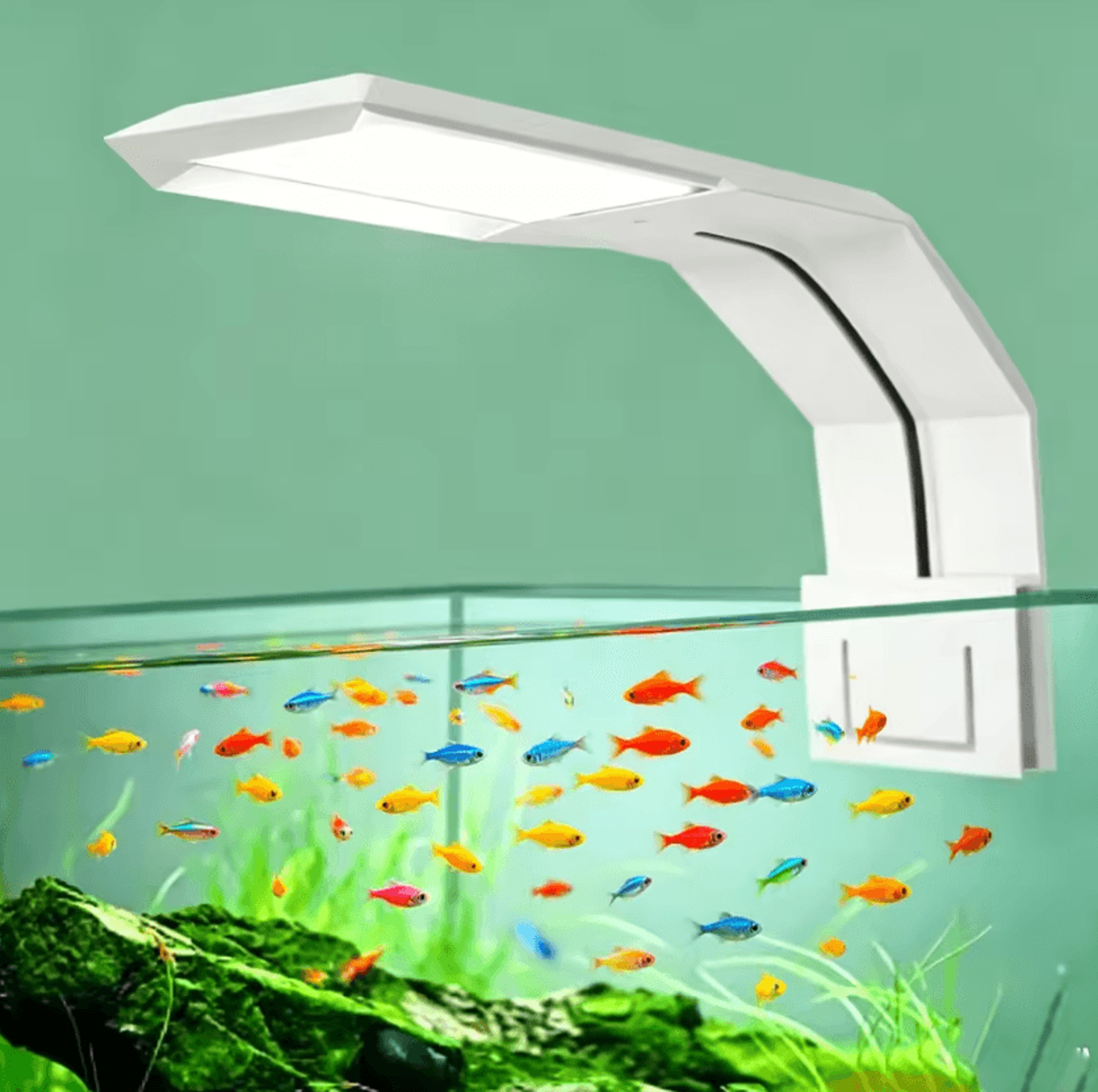3Mode USB LED Aquarium Light Waterproof ClipOn Fish Tank Lamp 0