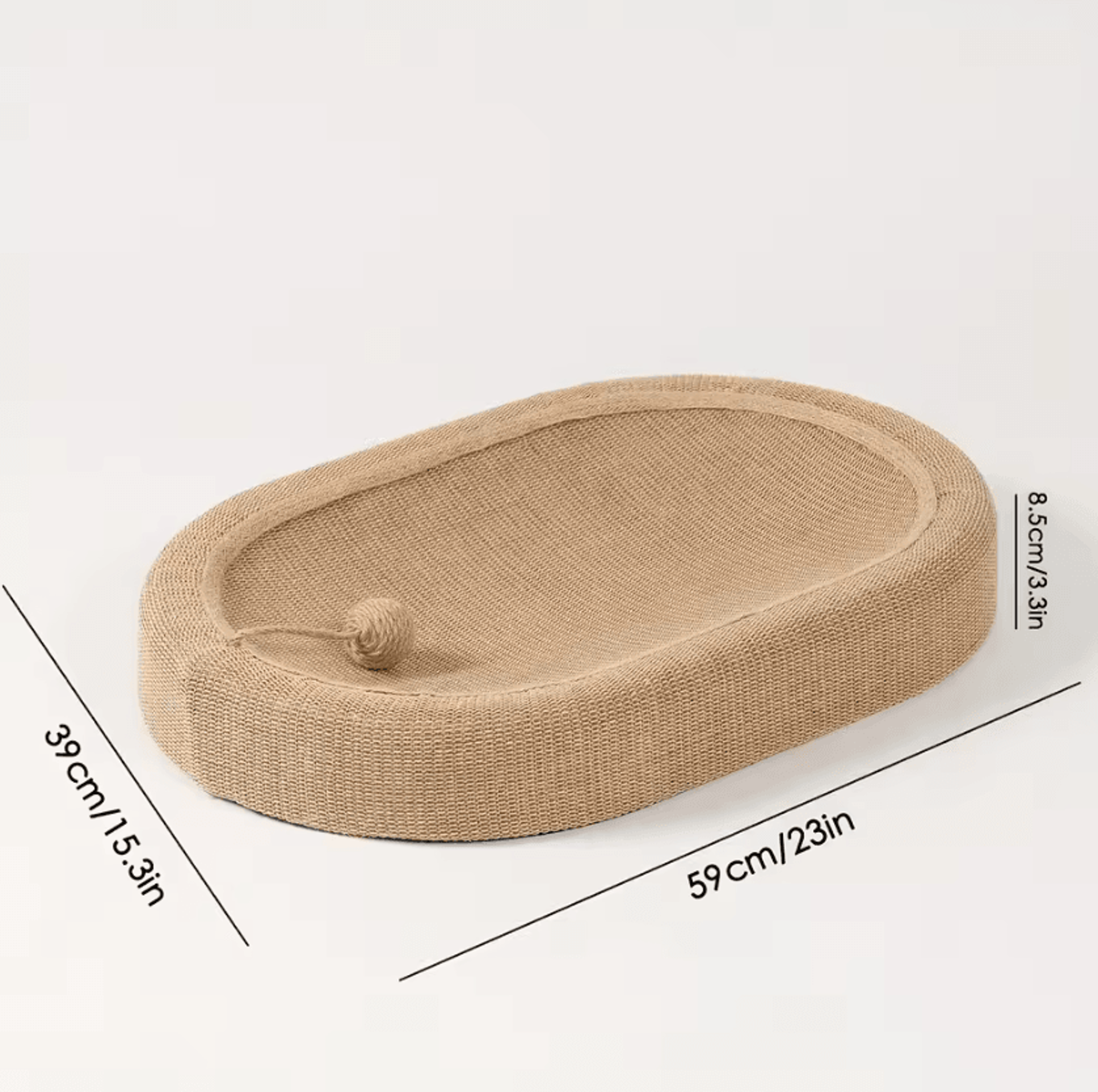 59x39cm Natural Sisal Cat Scratching Board And Resting Mat 4