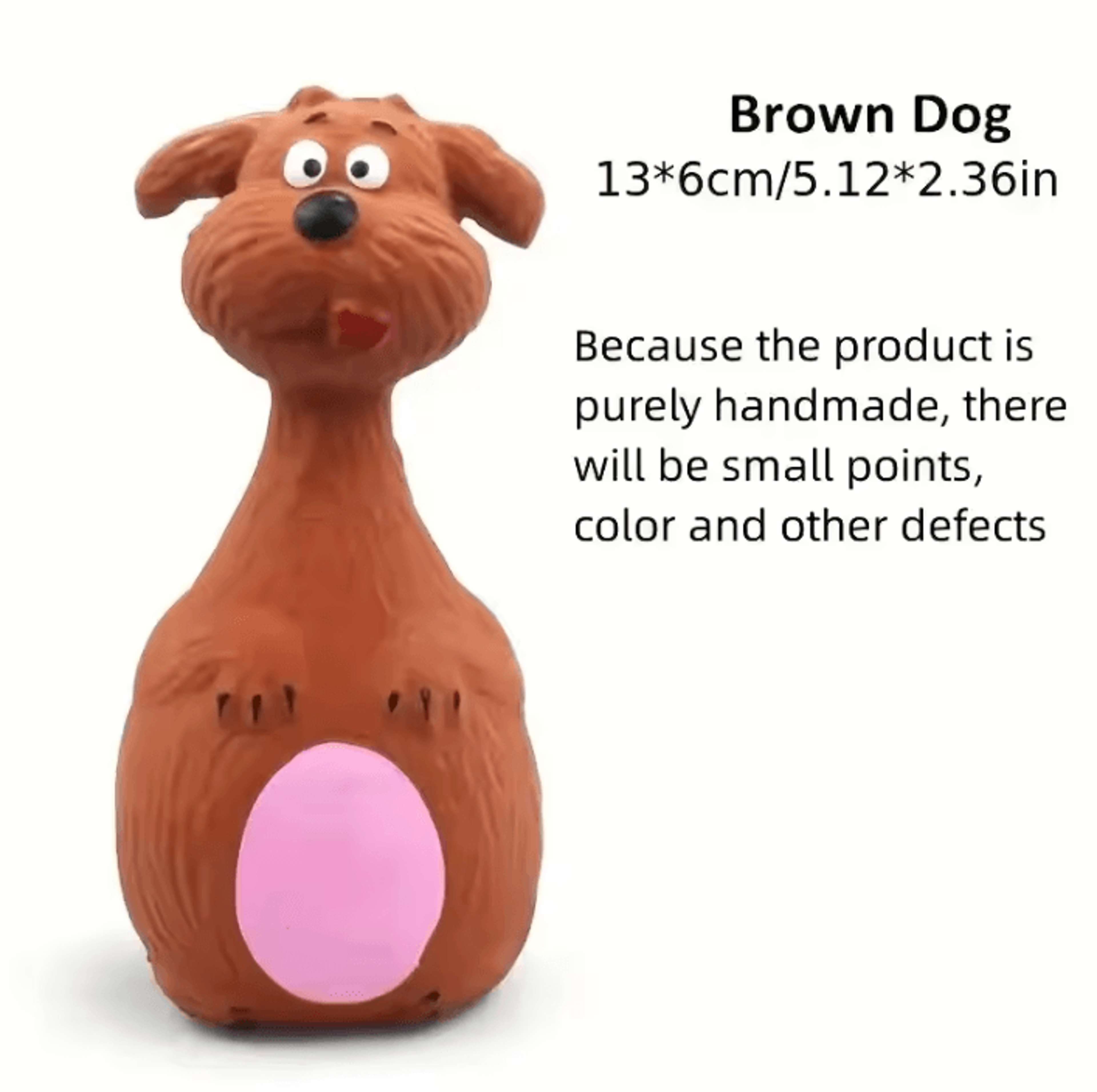 Cute Squeaky Rubber Pet Toy For Dogs And Cats 3
