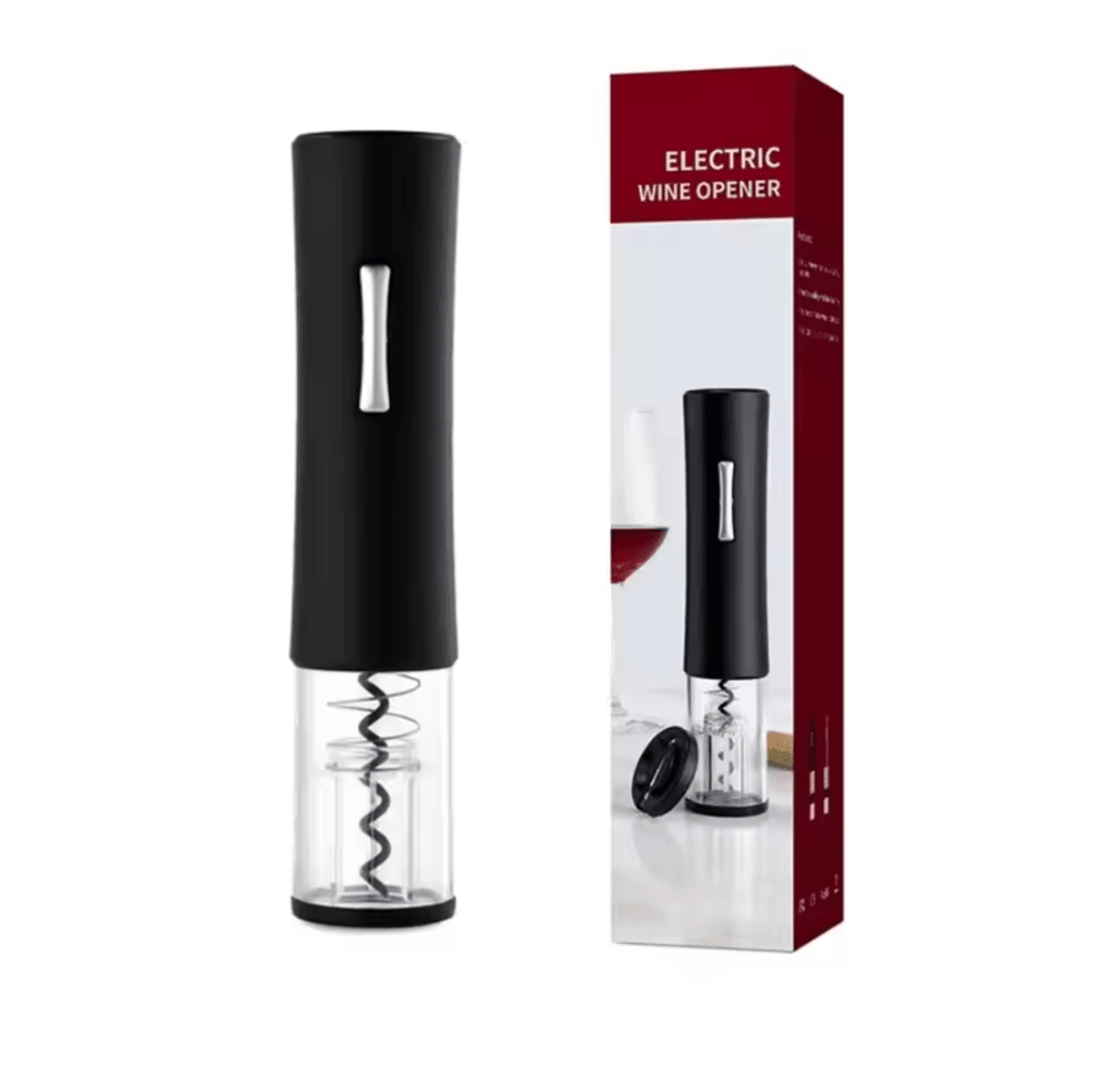 CorkEase Automatic Electric Wine Opener And Pourer Set 4