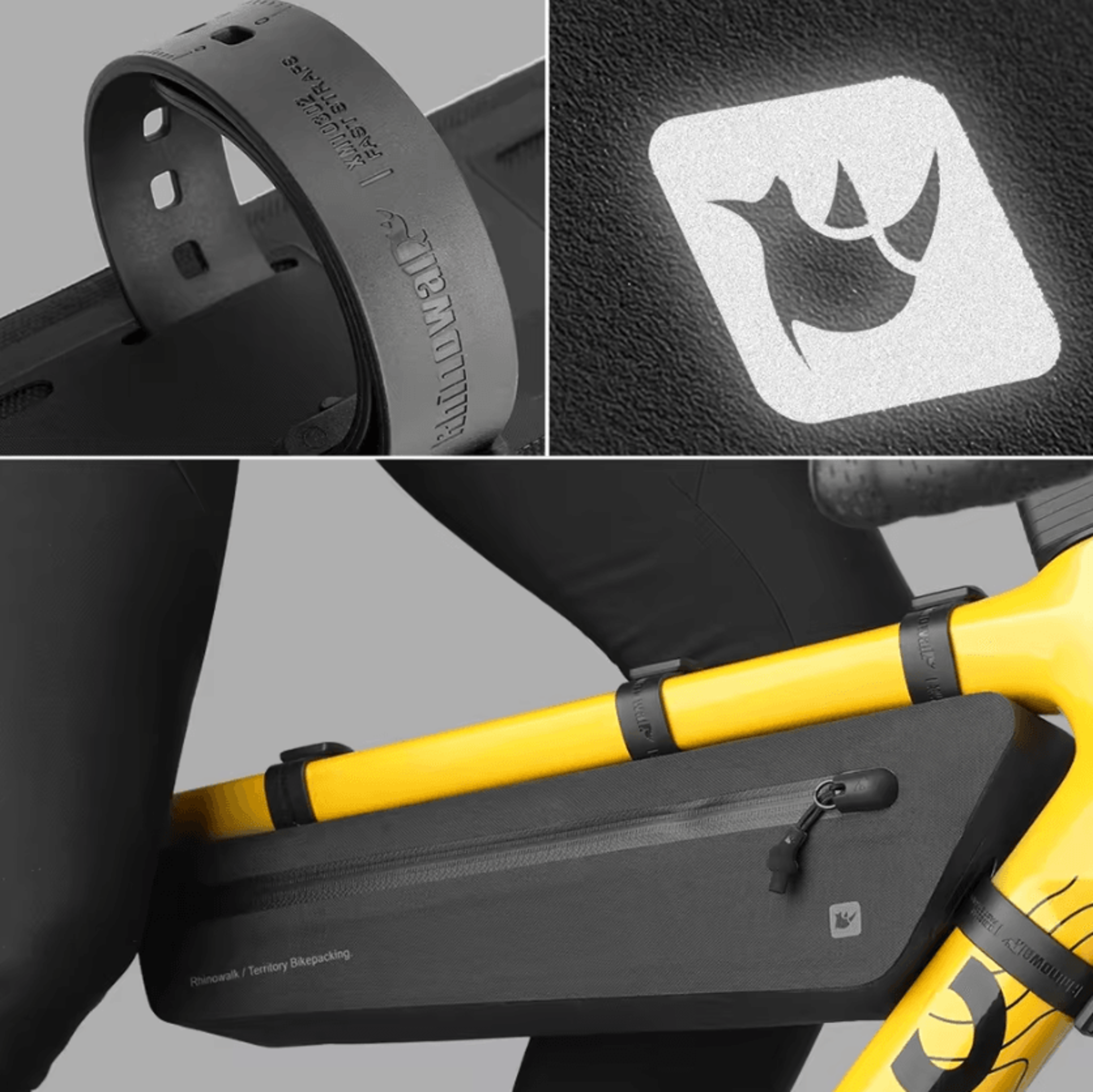 Rhinowalk 13L 19L Waterproof Triangle Bikepacking Frame Bag 5