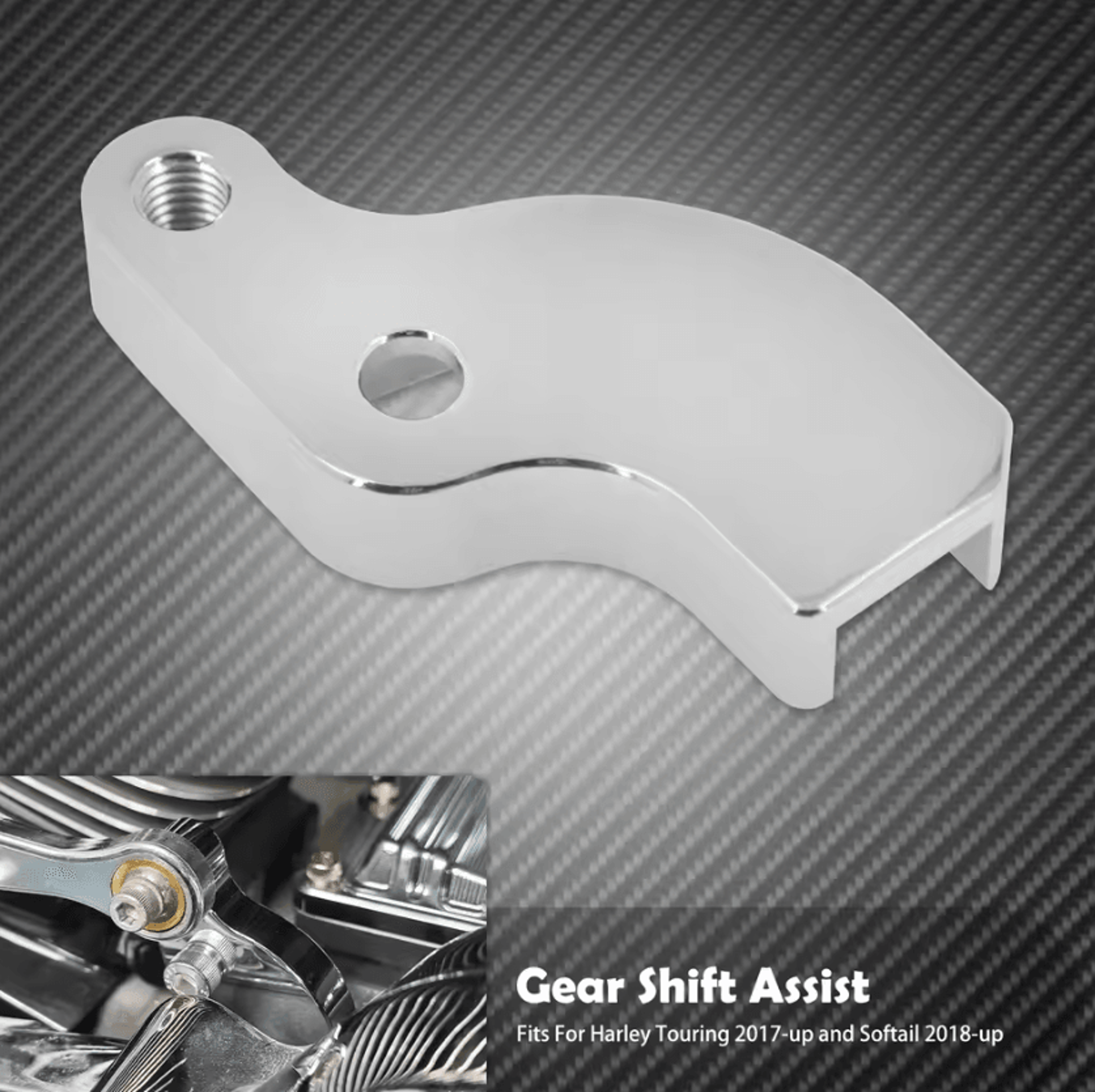 Precision Gear Shift Support Booster For Harley M8 Touring And Softail 5