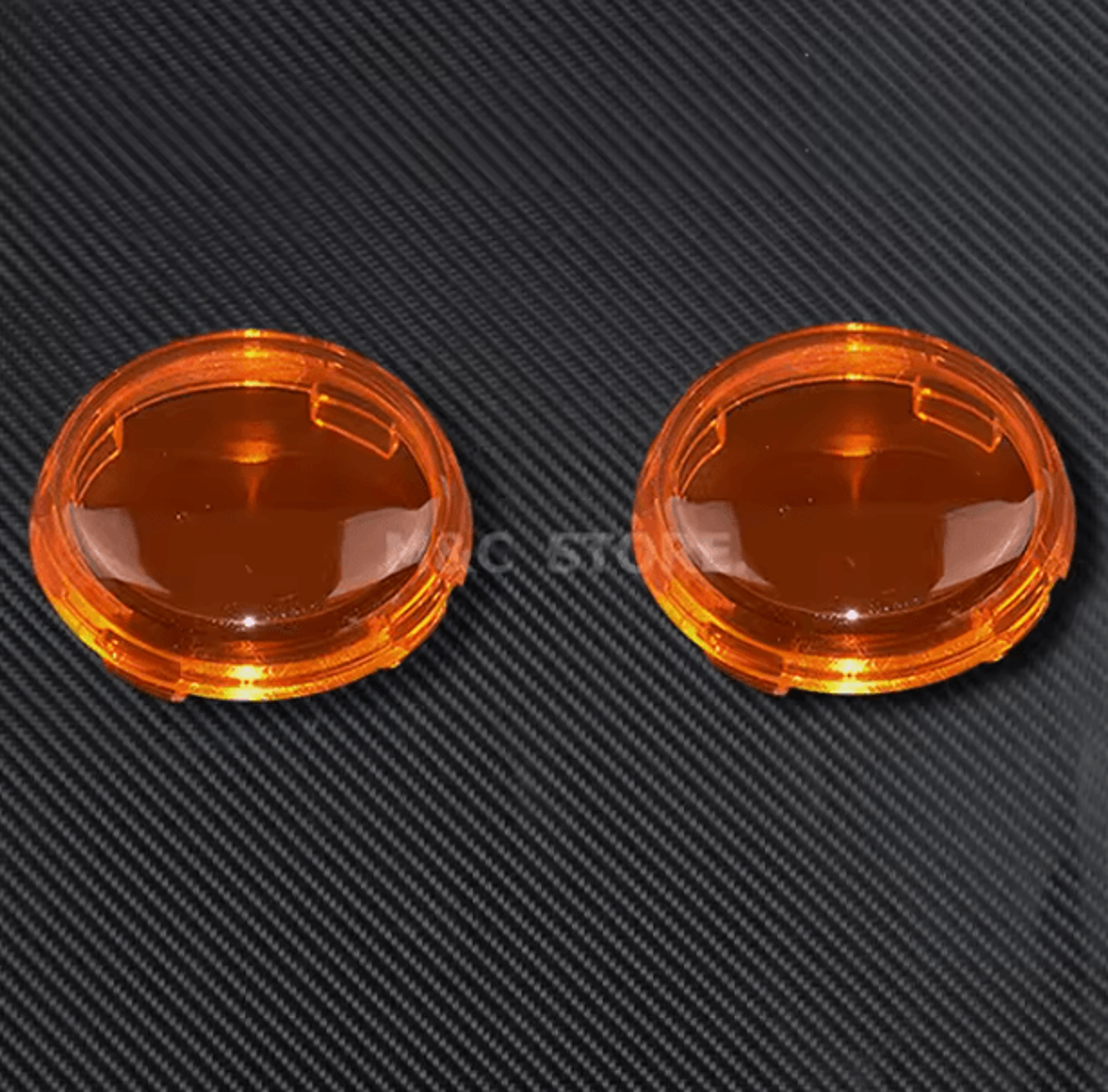 Custom Turn Signal Lens Covers For Harley Sportster Touring Dyna Softail 4