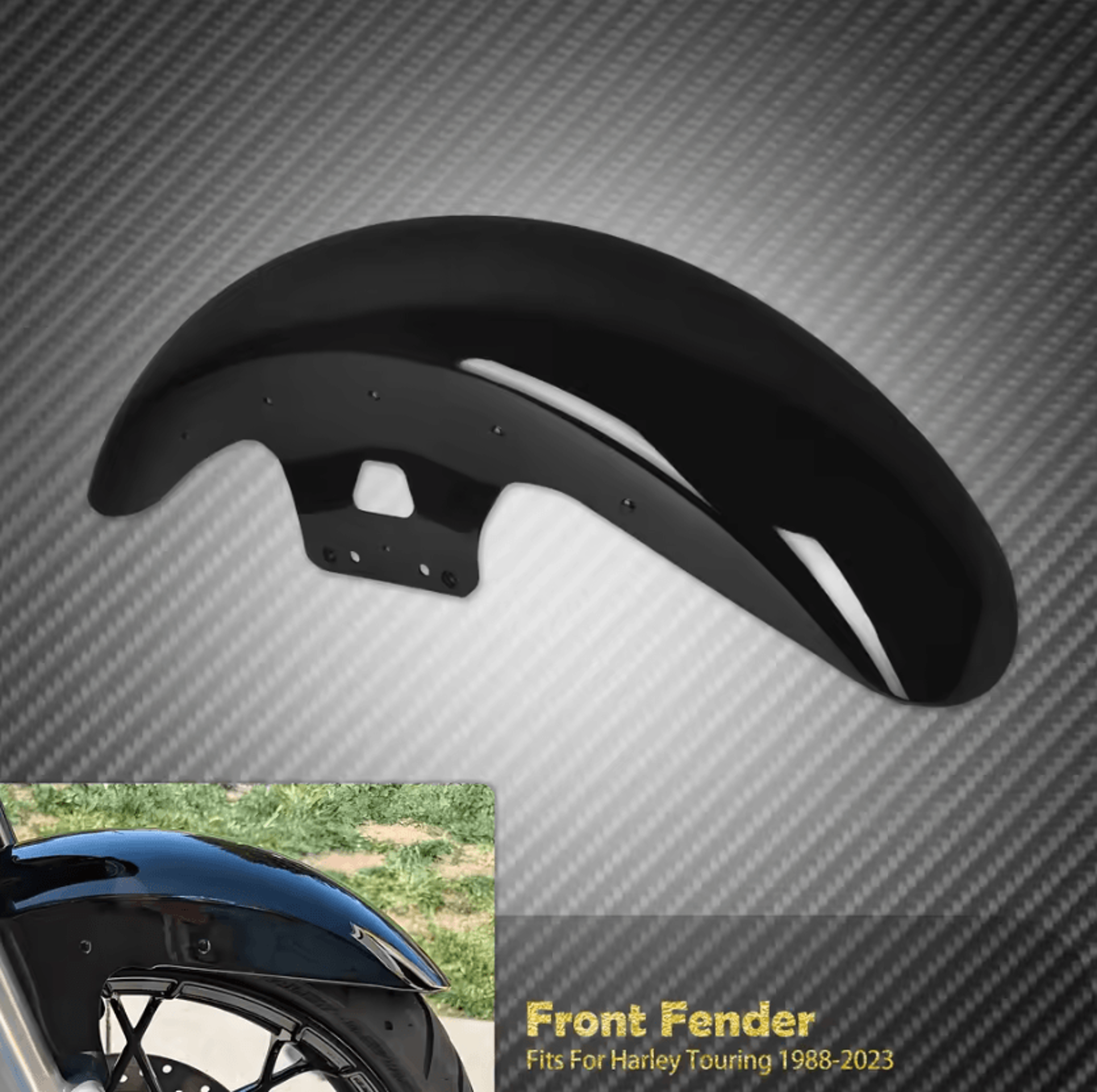 Custom 19 Inch Wheel Wrap Fender For Harley Touring 20142023 5