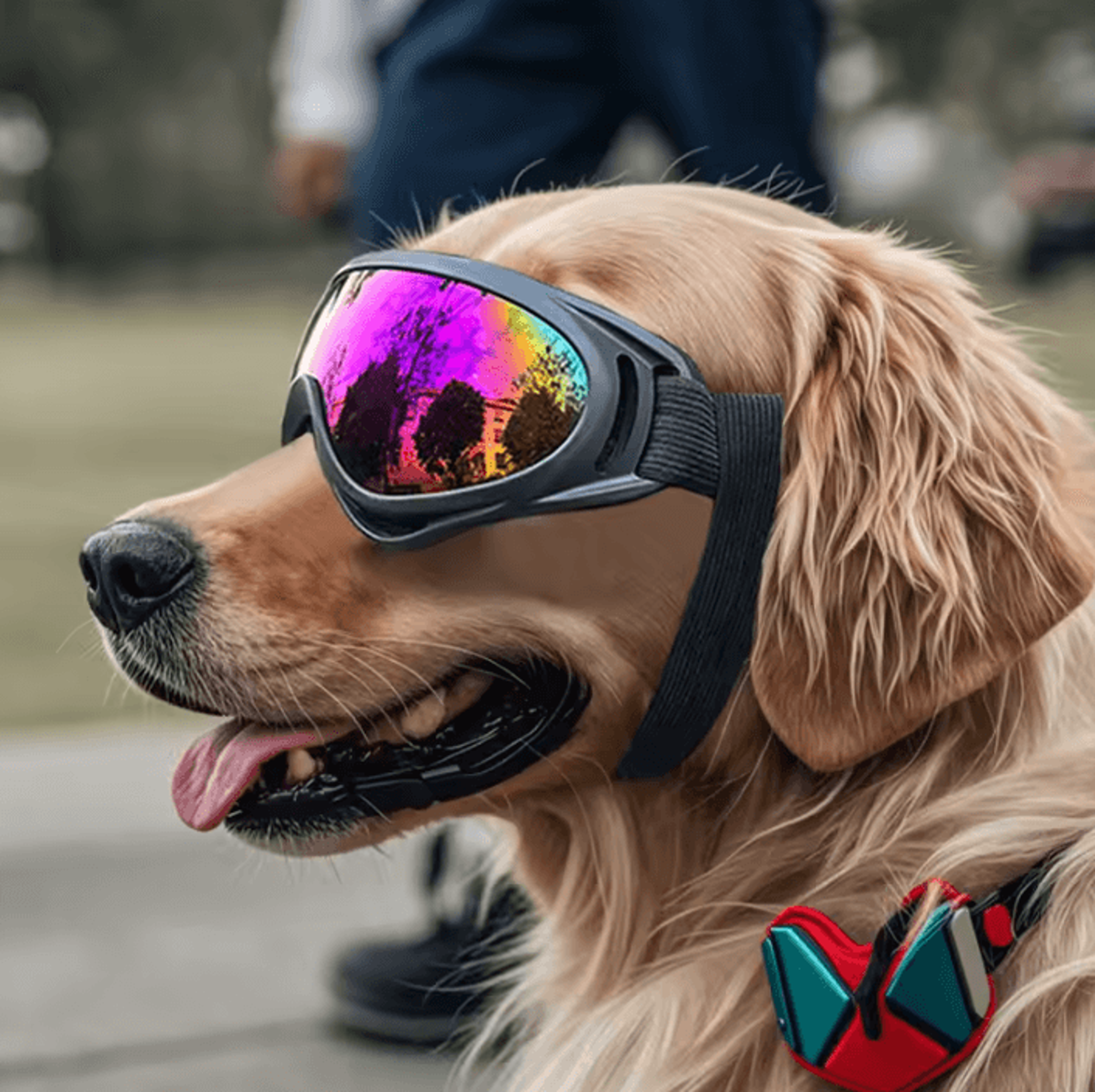 AdventureShield Windproof UV Dog Goggles For Large Dogs 2