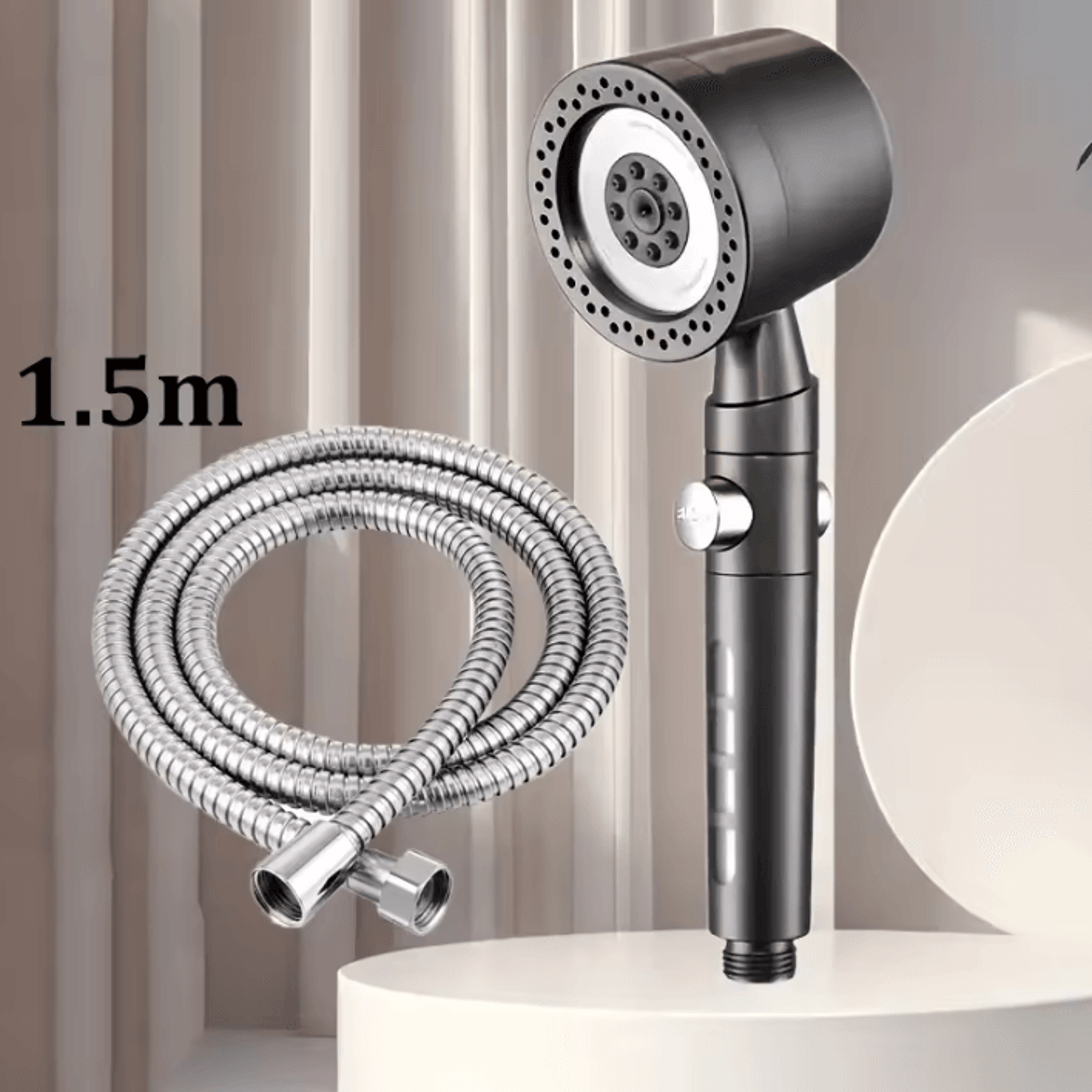 AquaFlow 5Mode High Pressure Filter Handheld Shower Head 14