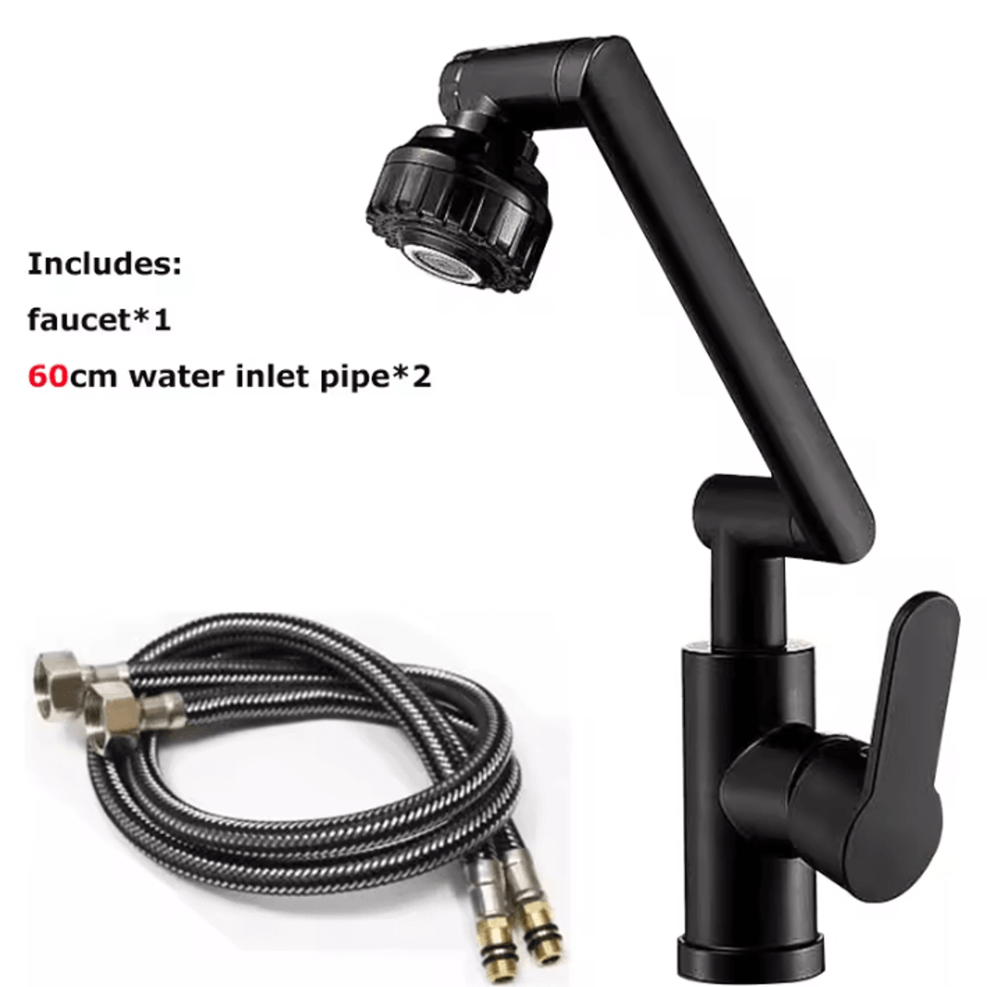 FlexArm Dual Mode Rotating Robotic Faucet For Kitchen And Bathroom 6