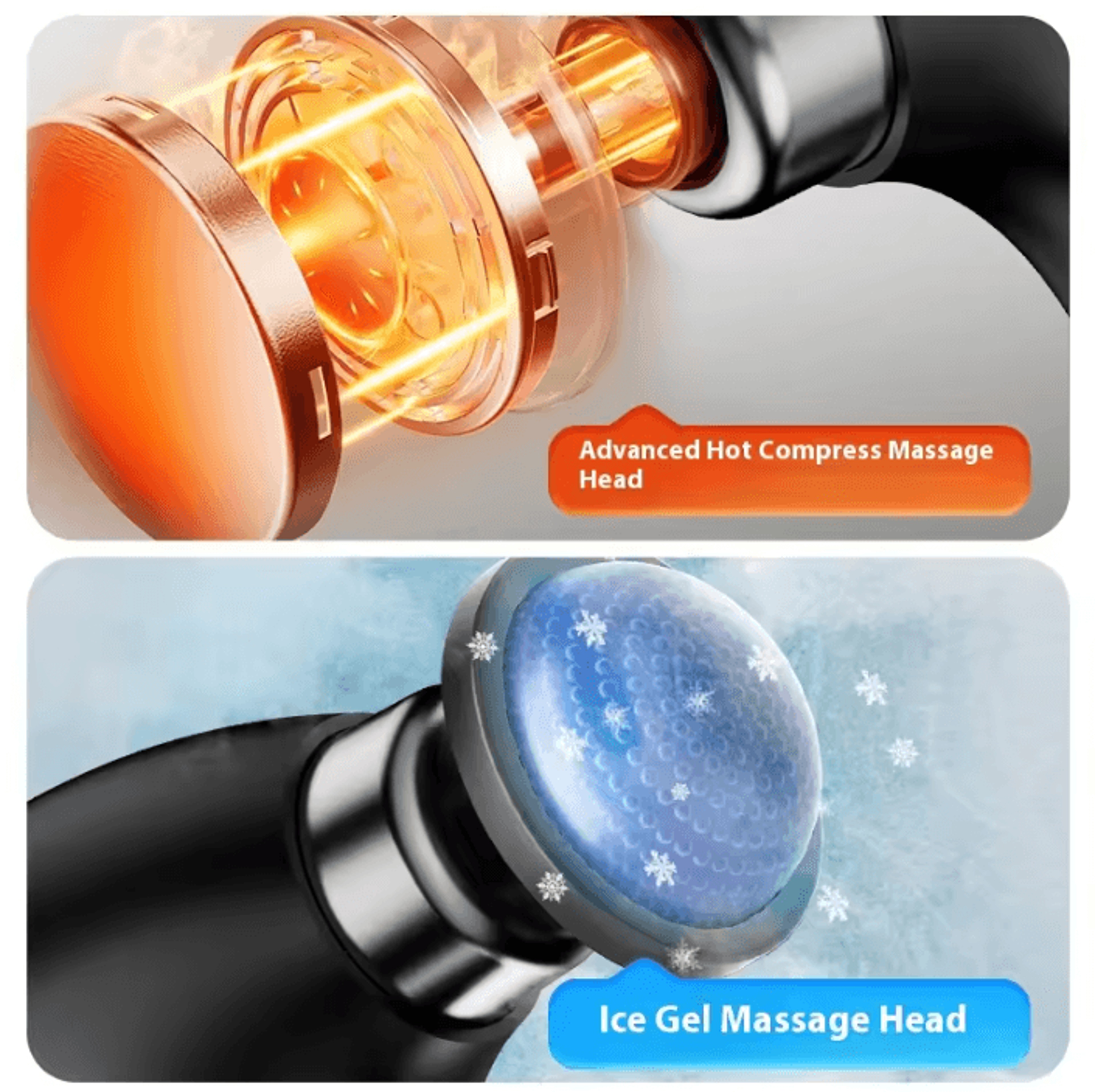 FlexThera Foldable Hot And Cold Deep Tissue Massage Gun 1