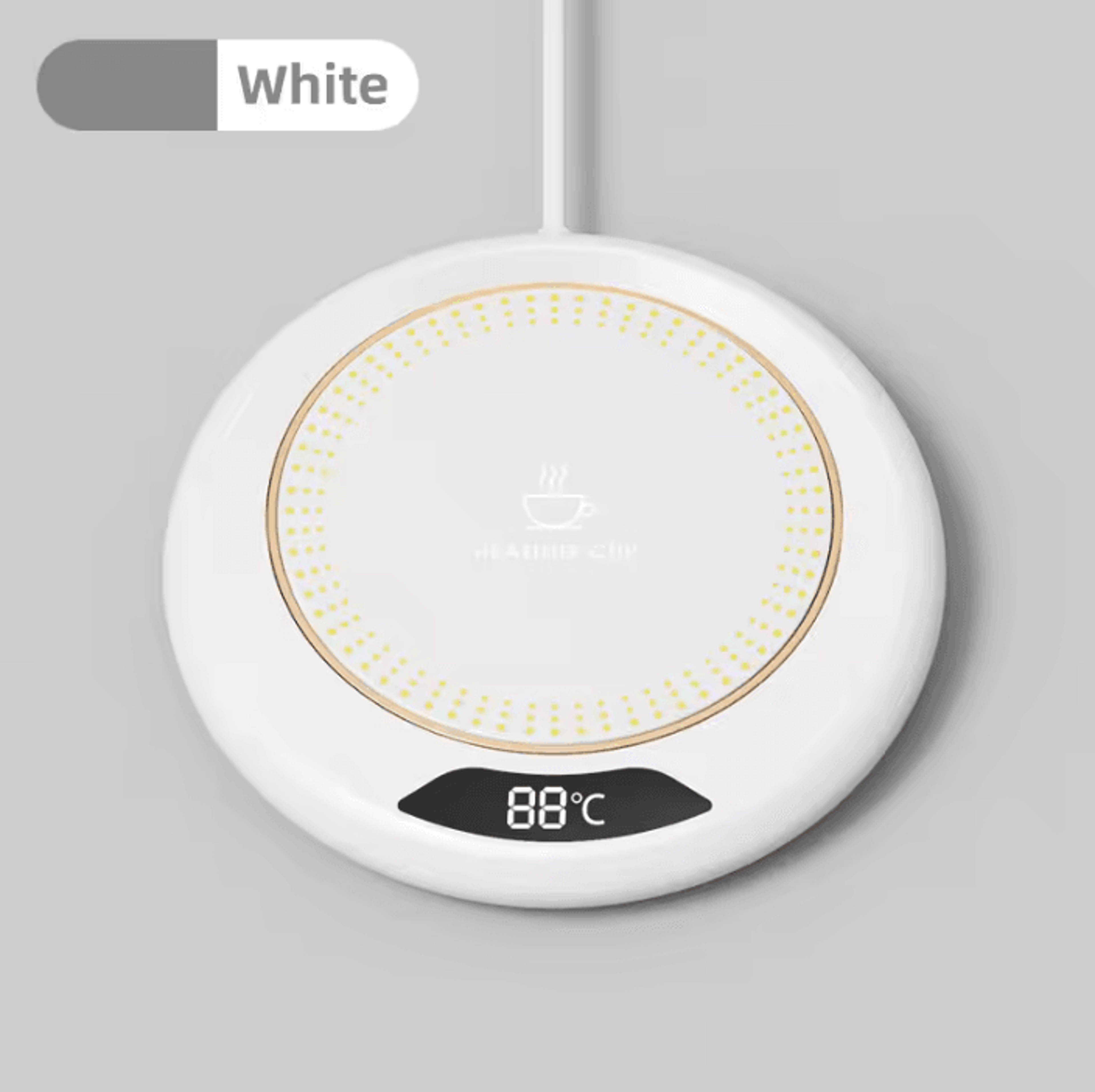 WarmSip 3Level USB Thermostatic Heating Coaster 7