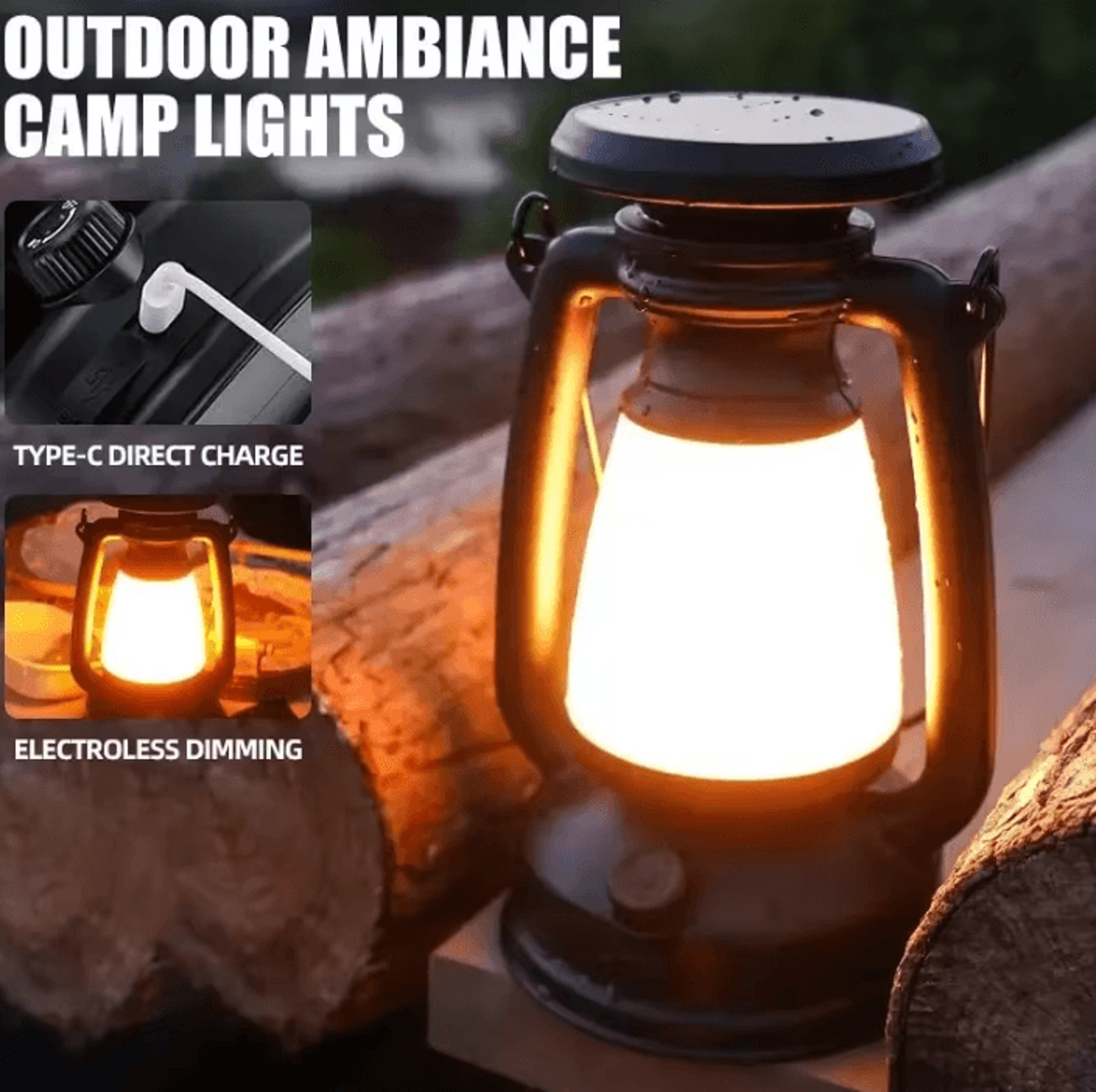 Equestrian Glow Rechargeable Retro Horse LED Table Lantern 0