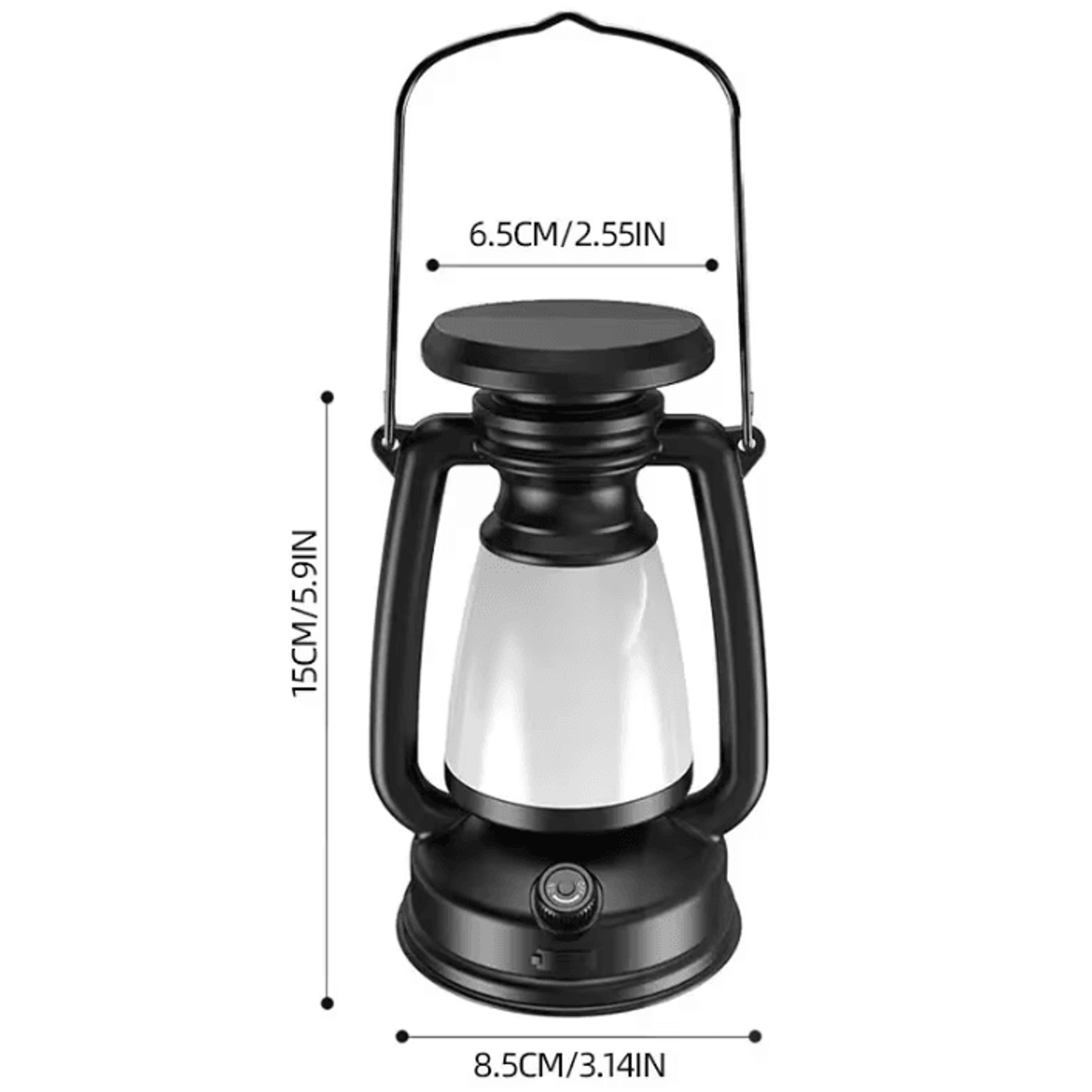 Equestrian Glow Rechargeable Retro Horse LED Table Lantern 3