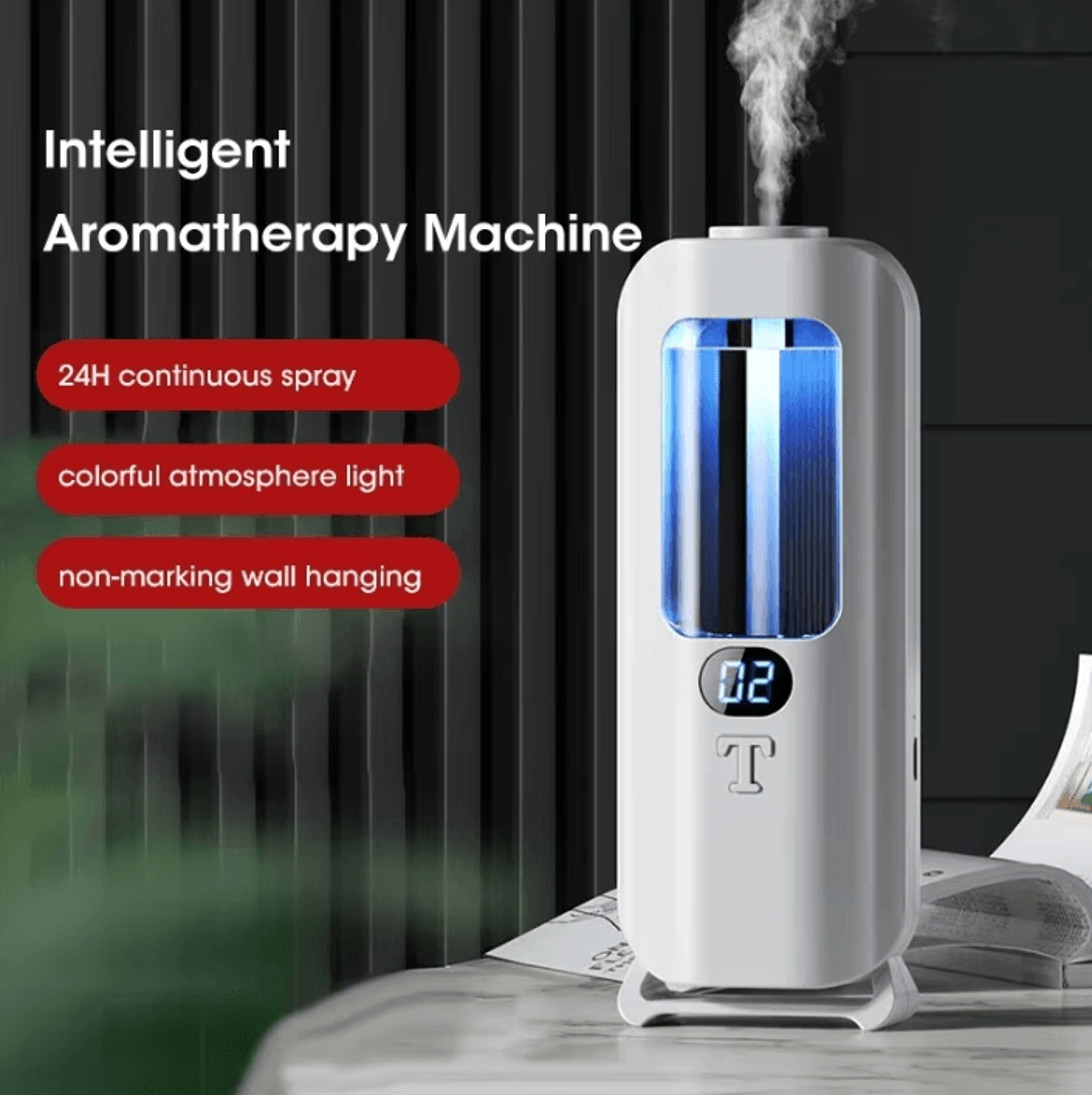 AromaFlex 5Mode Rechargeable Essential Oil Fragrance Diffuser 2