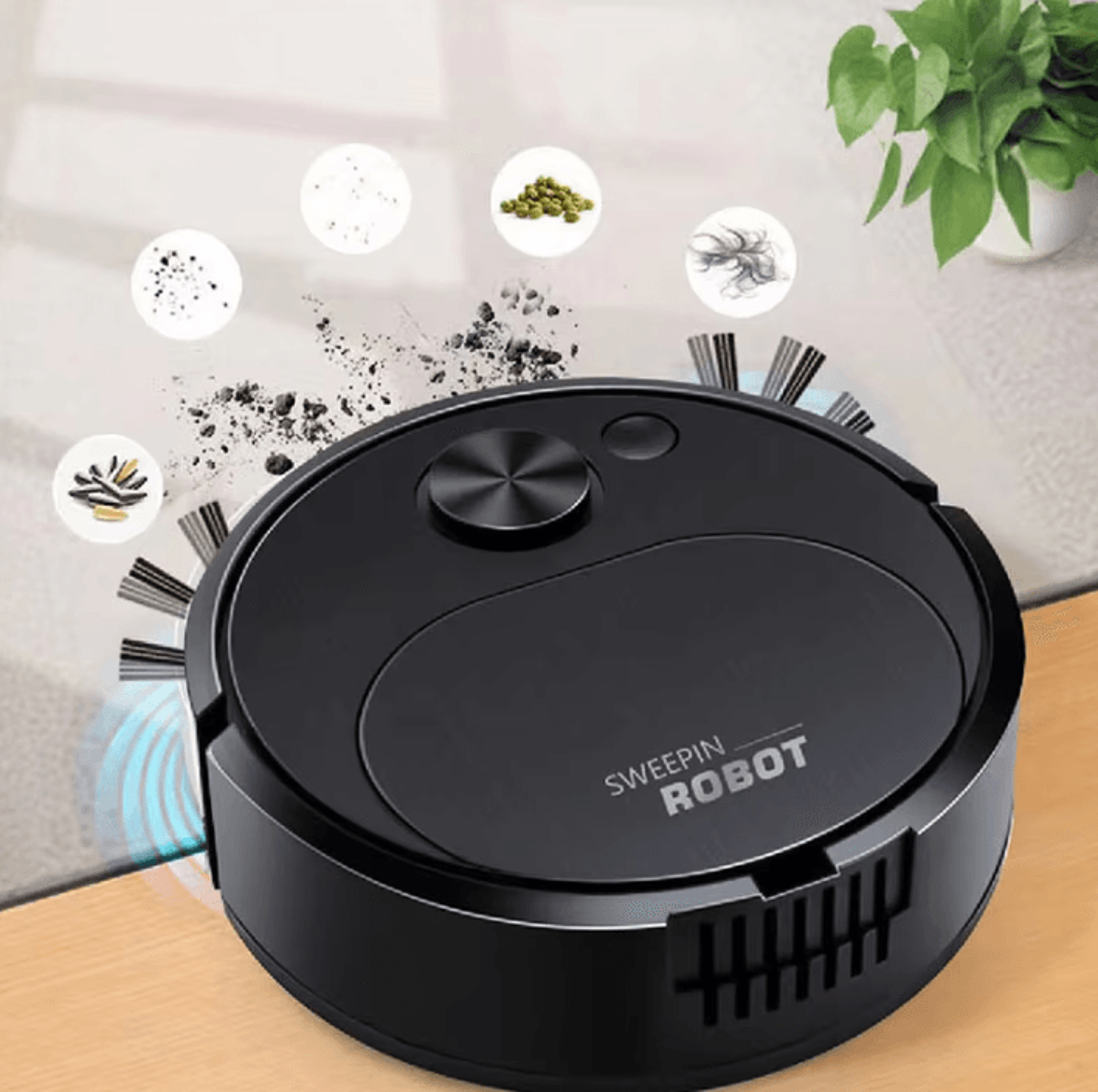 SweepMate 3in1 USB Smart Robot Vacuum And Mop 0