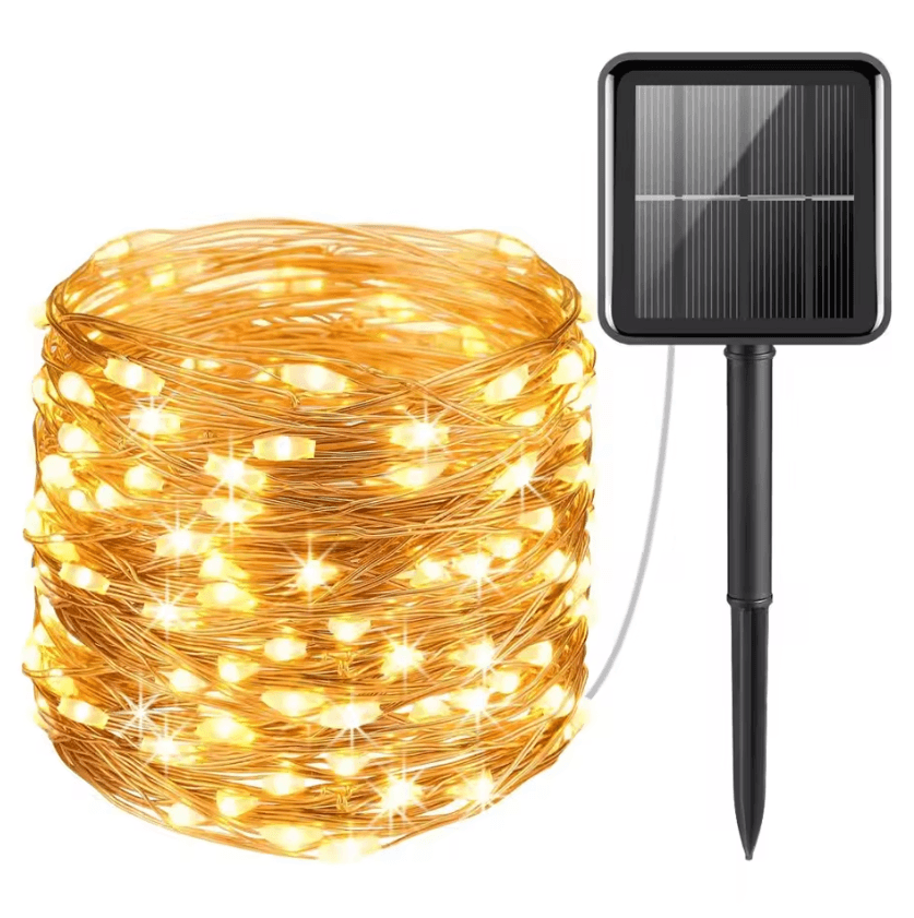 Solar Twinkle Fairy String Lights For Garden And Patio 4