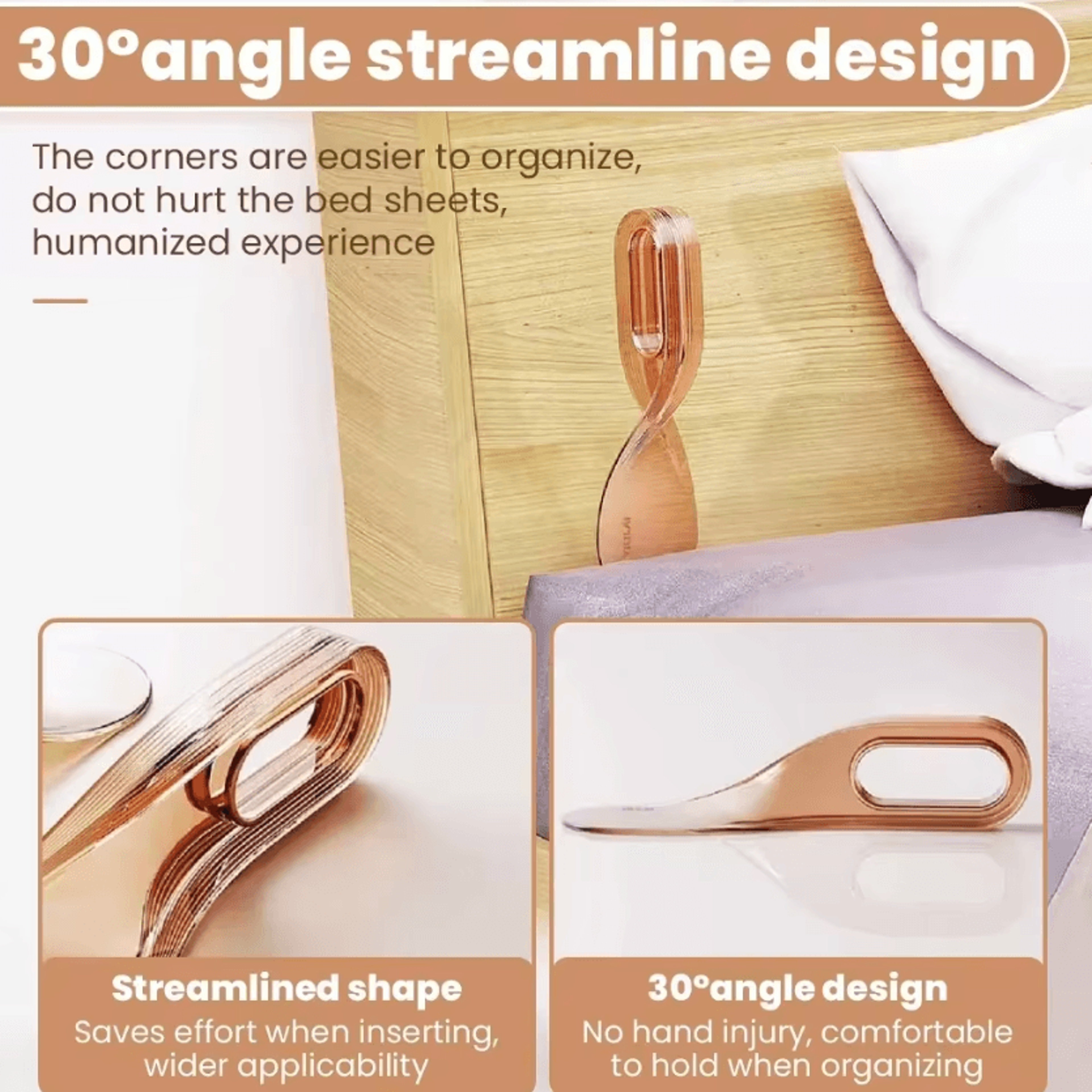 EasyLift Ergonomic Mattress Wedge For Sheet Changing 2