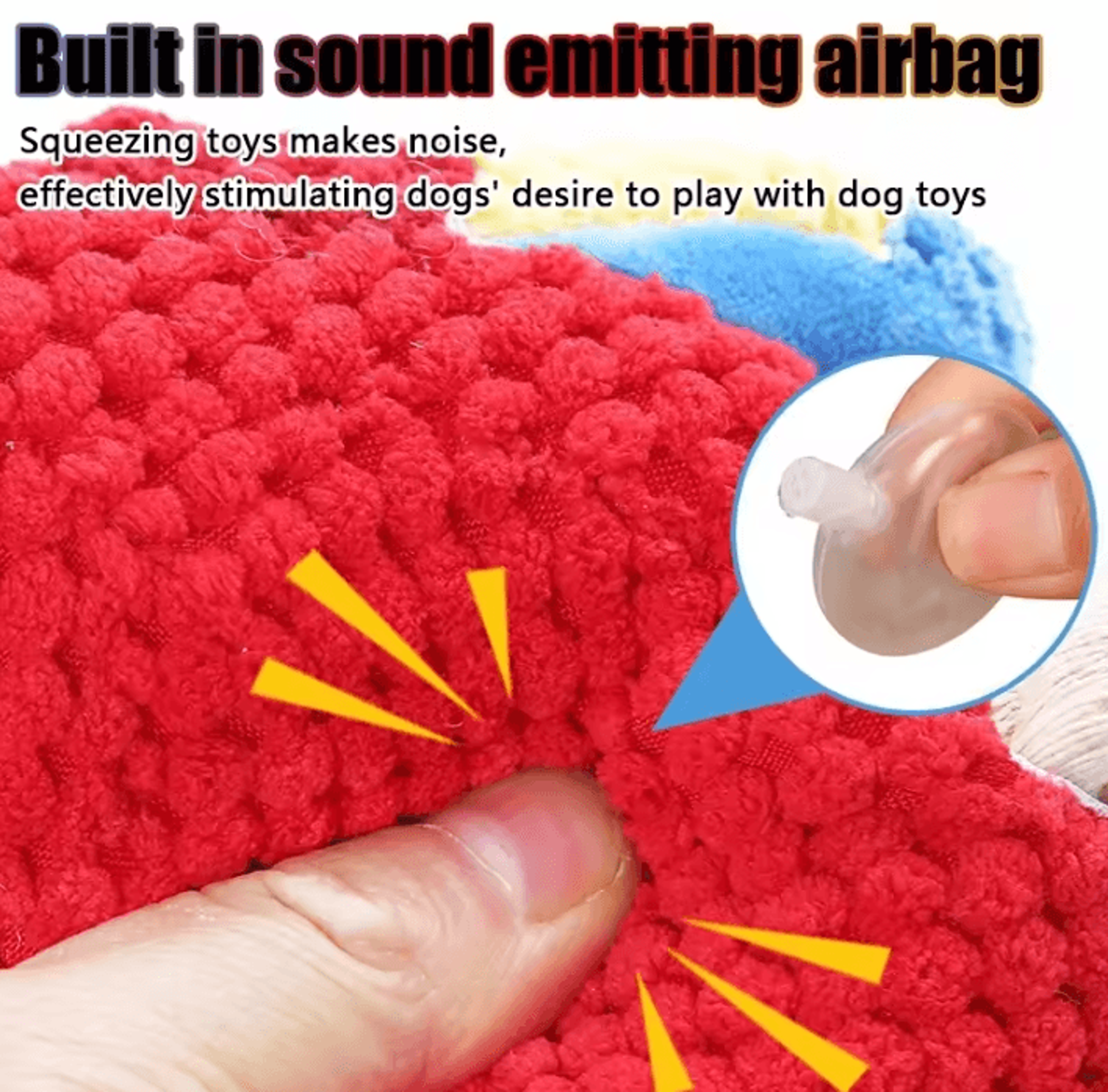 FeatherFriend Realistic Parrot Squeaky Dog Toy 2