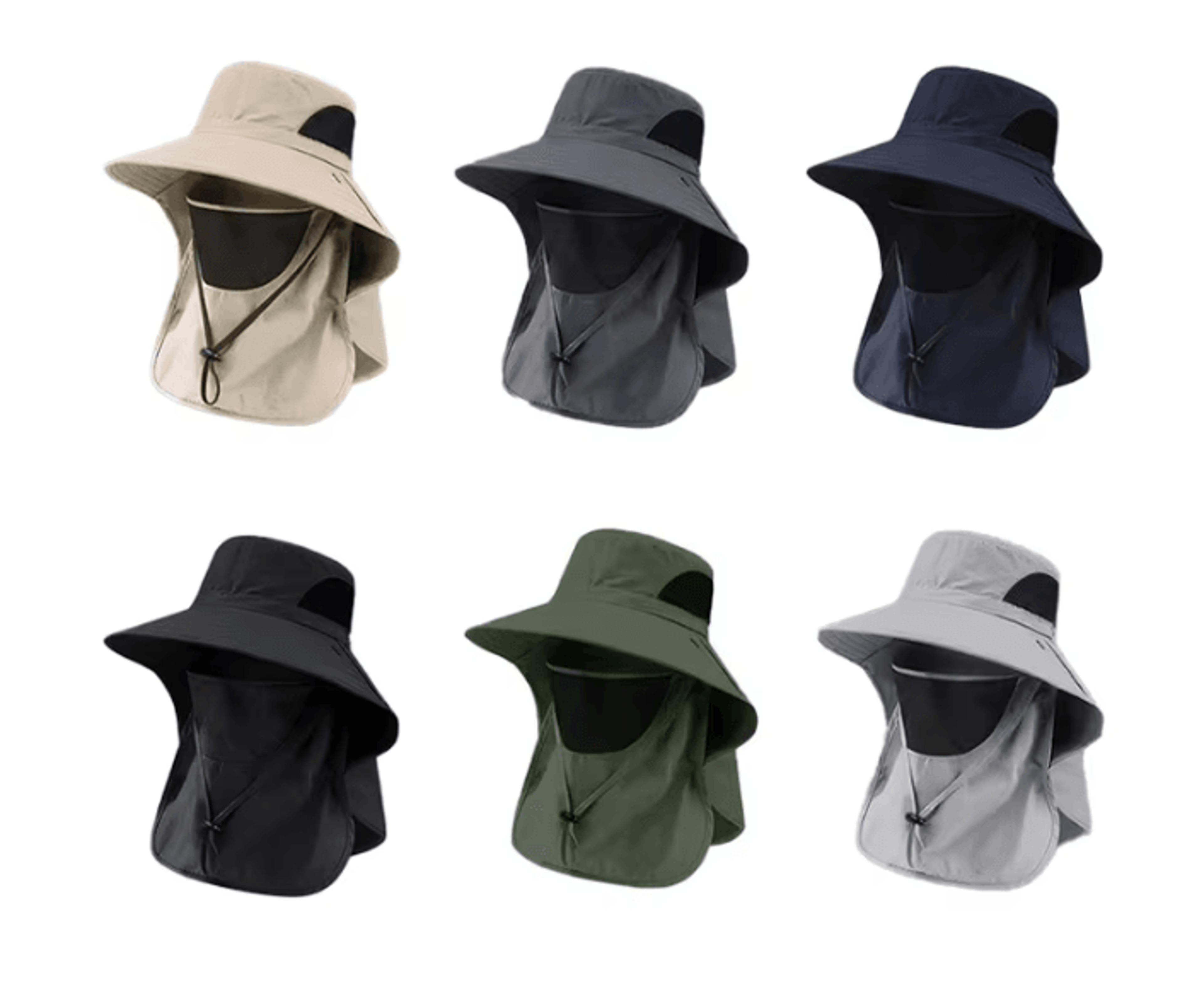 trailshield uv protection outdoor sun hat with neck flap