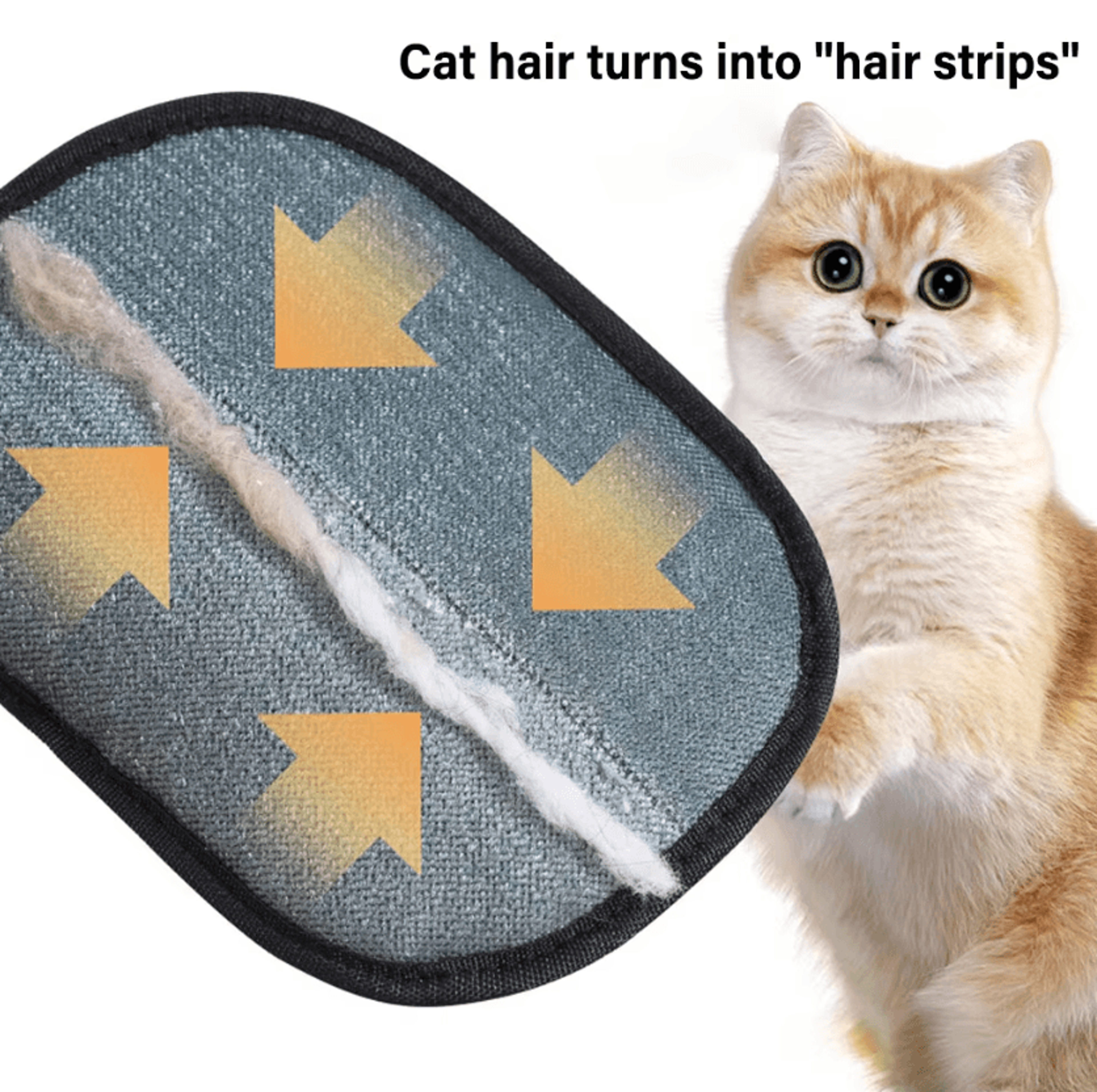 FurSweep Static Pet Hair Remover Glove For Dogs Cats And Furniture 2