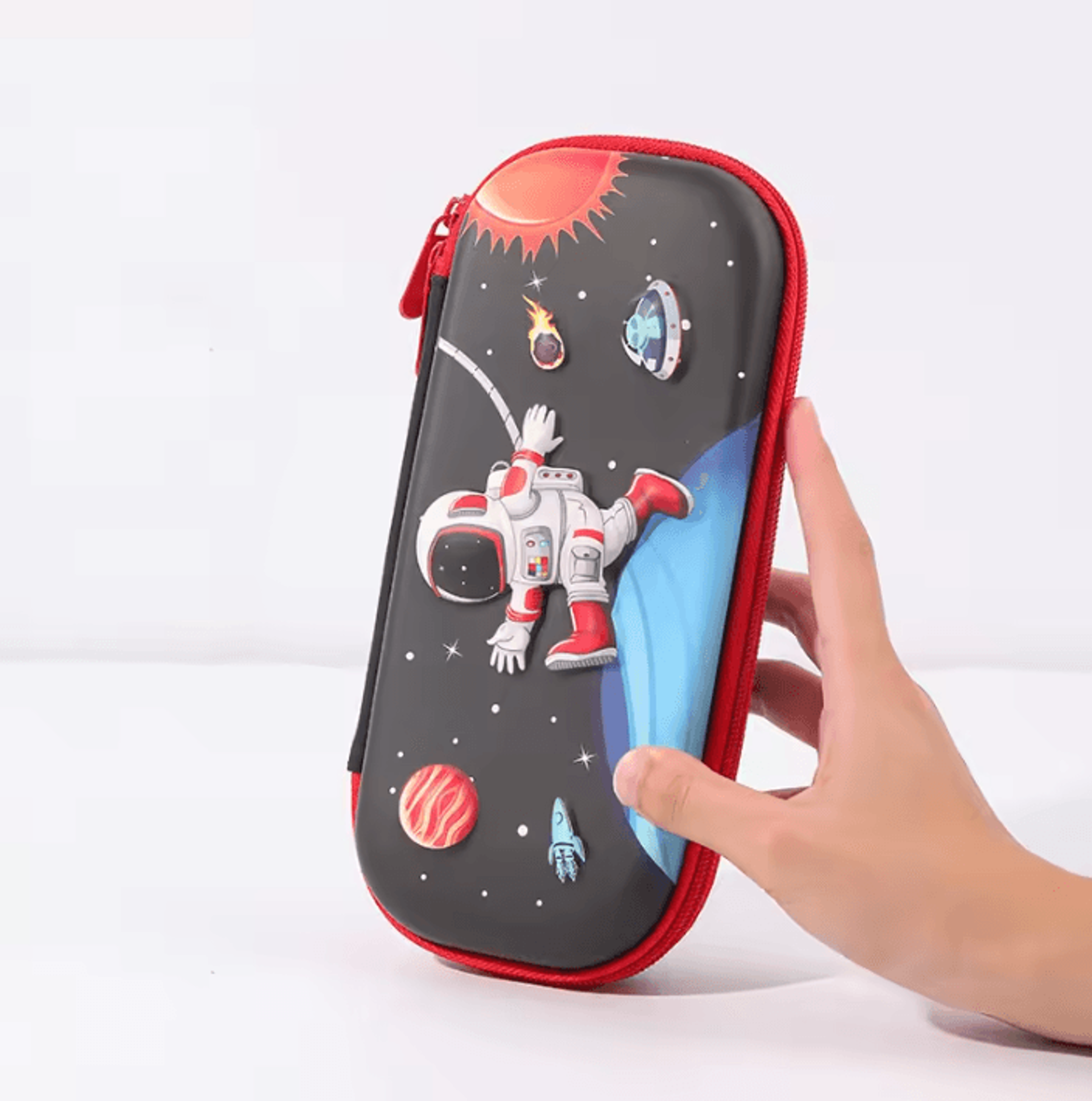 DoodleBuddy Cute Cartoon Large Capacity Pencil Case For School And Stationery Storage 6
