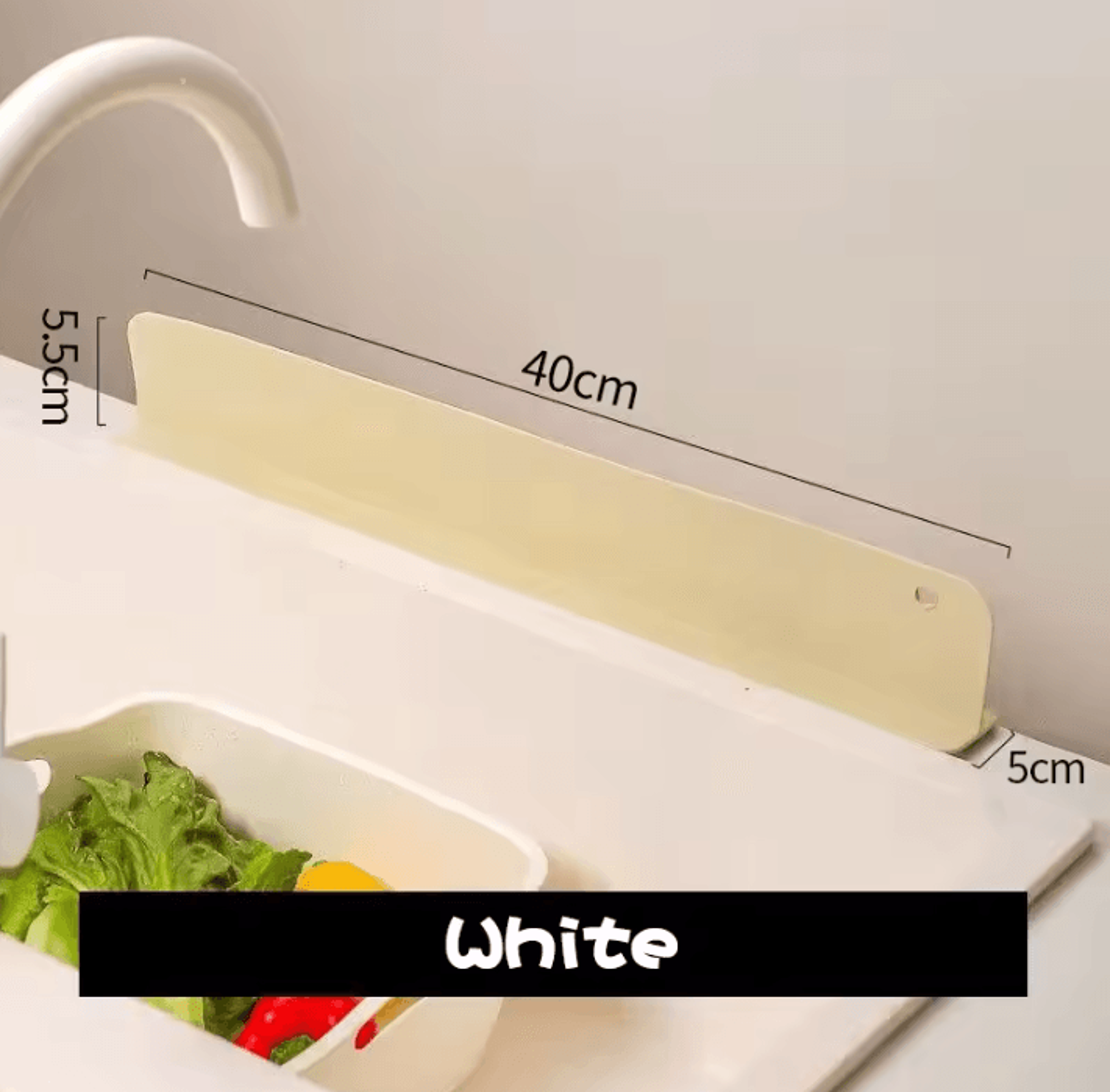 DrainEase Adjustable Hanging Sink Strainer Basket For Quick Kitchen Drainage 7