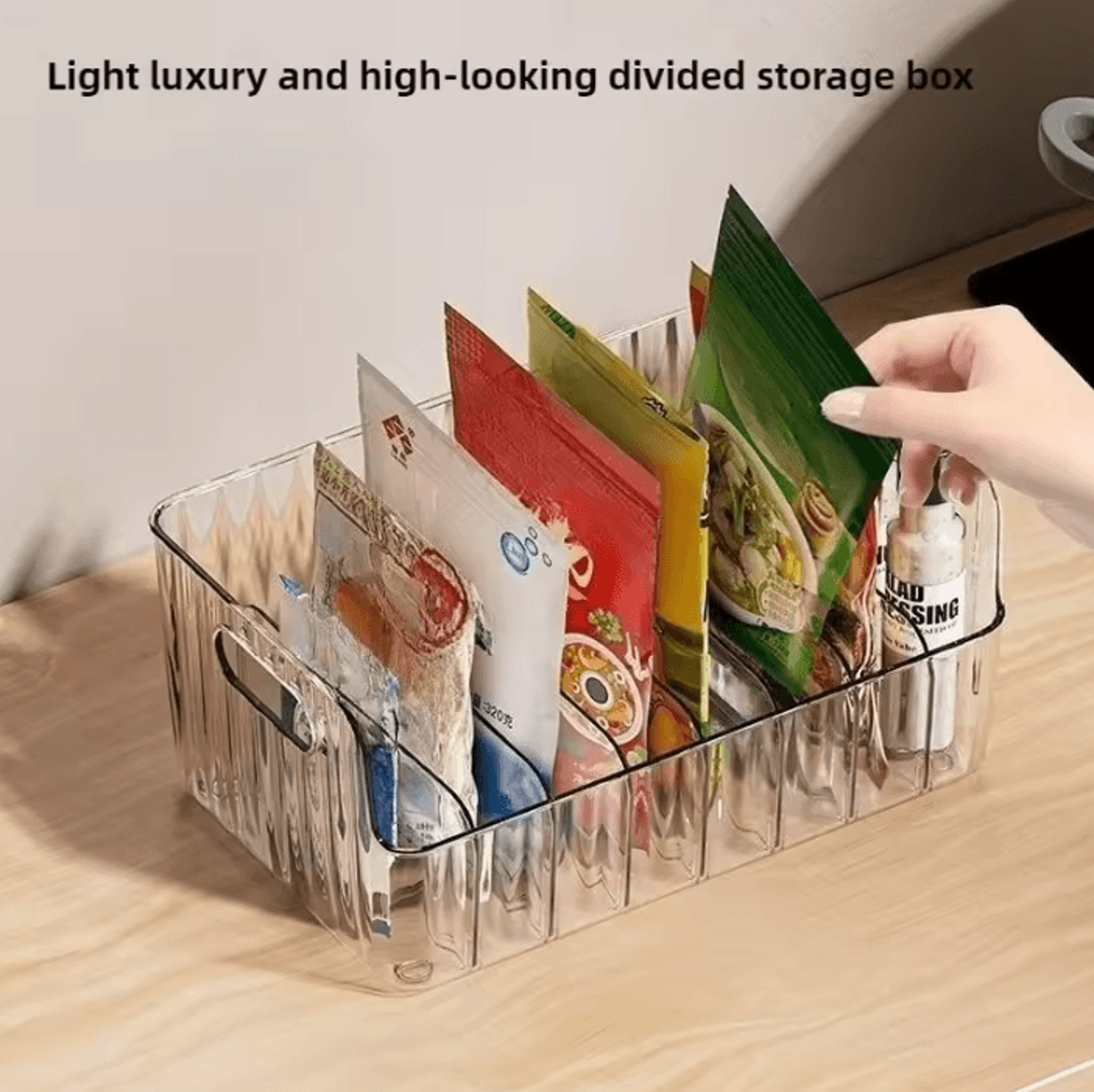ClearNest Large Capacity Transparent Spice Rack And Multipurpose Countertop Organizer 0