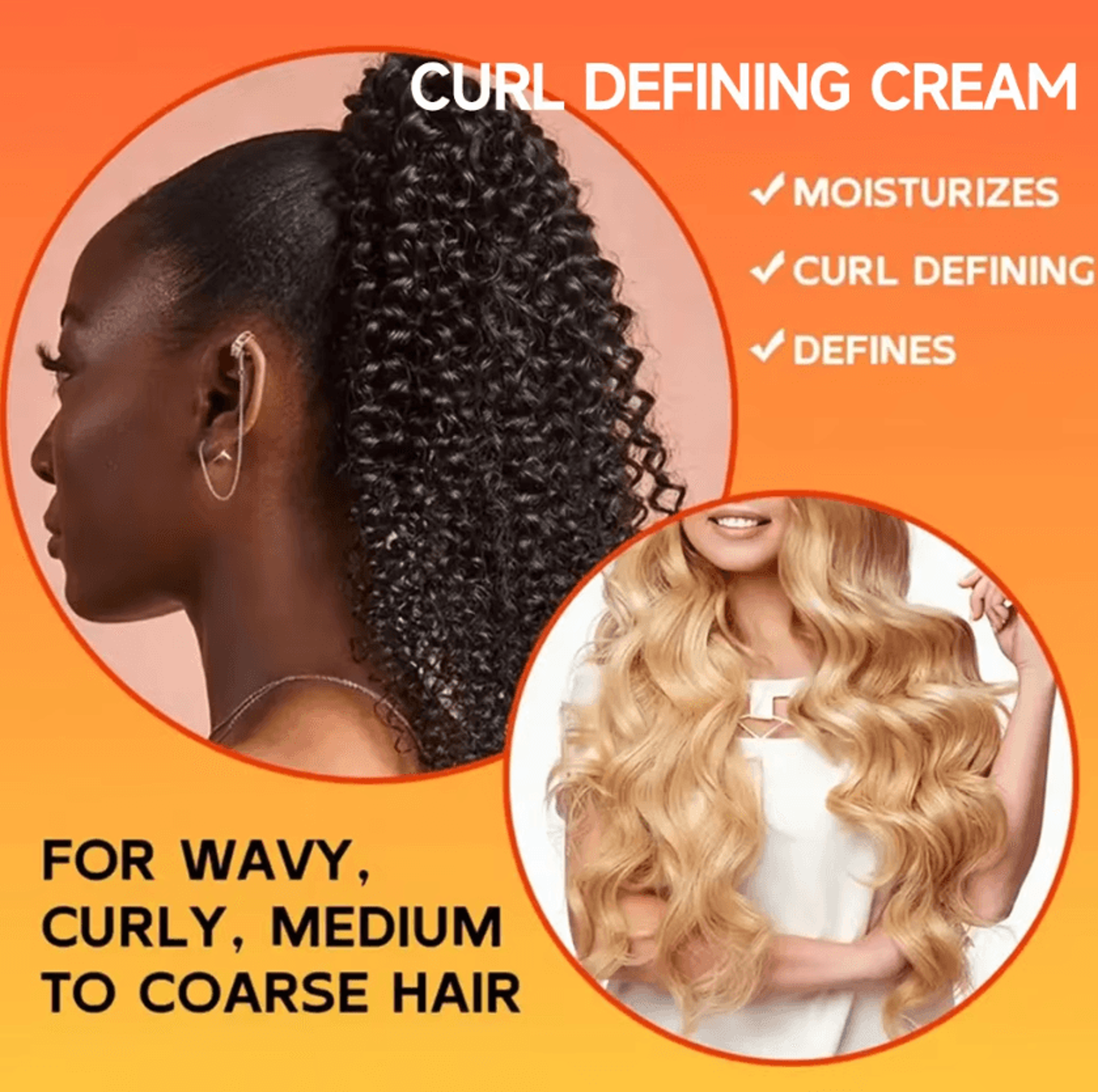 CurlBloom Argan Oil Curl Defining Cream 100ml For Soft Bouncy And FrizzControlled Curls 4