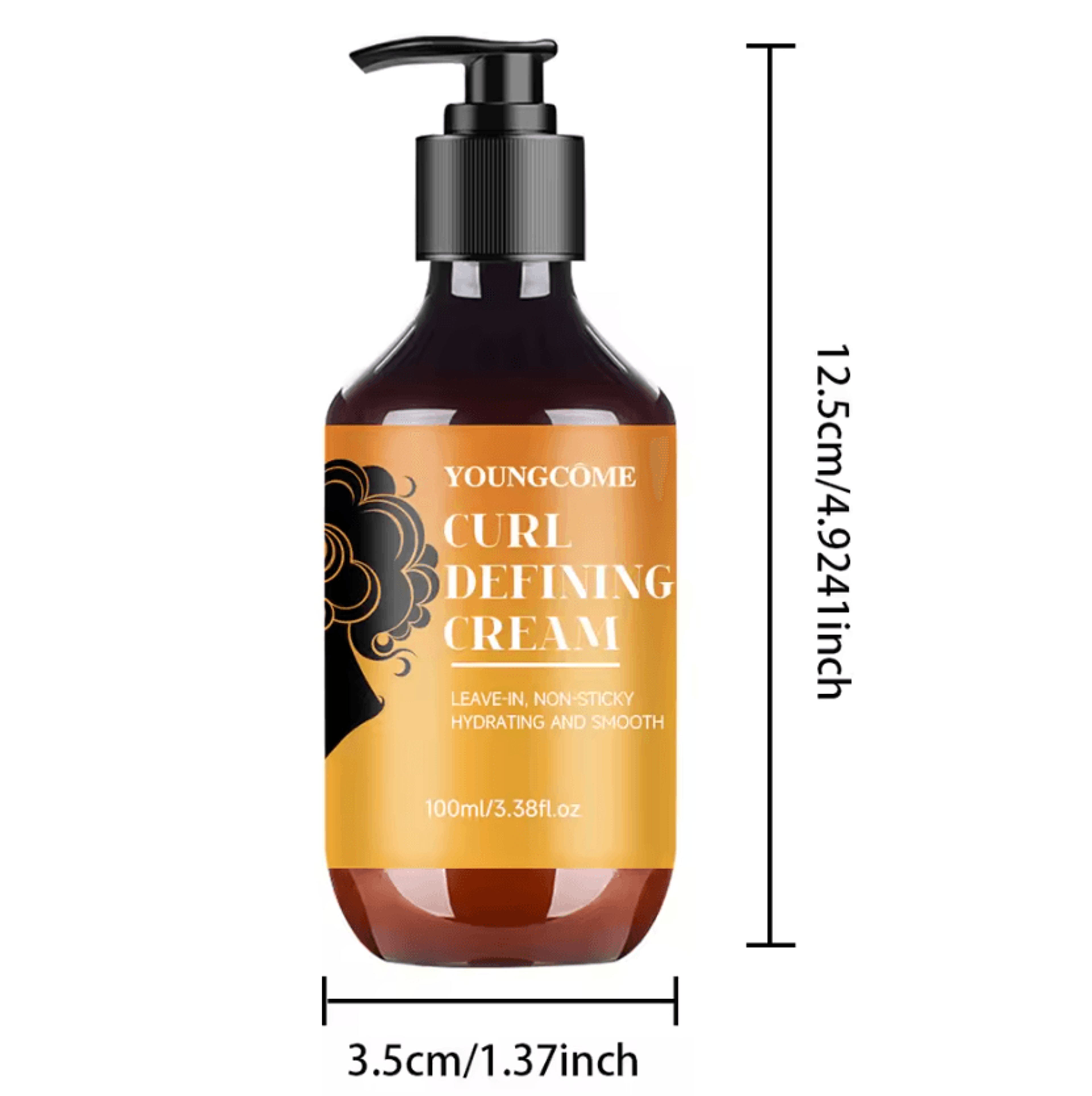 CurlBloom Argan Oil Curl Defining Cream 100ml For Soft Bouncy And FrizzControlled Curls 5