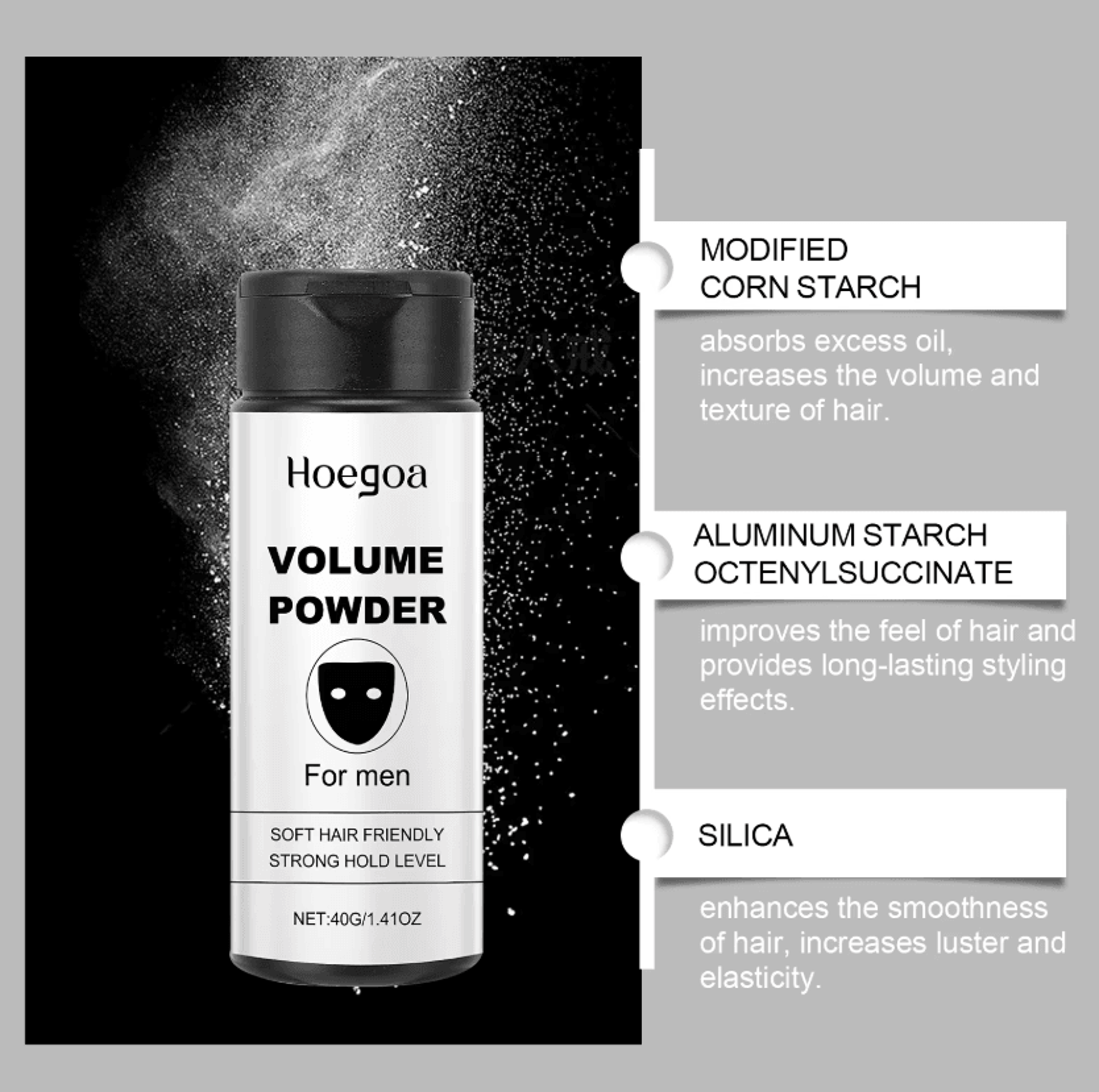 VoluLift Hair Styling Texture Powder For Instant Volume Oil Control And LongLasting Hold 1