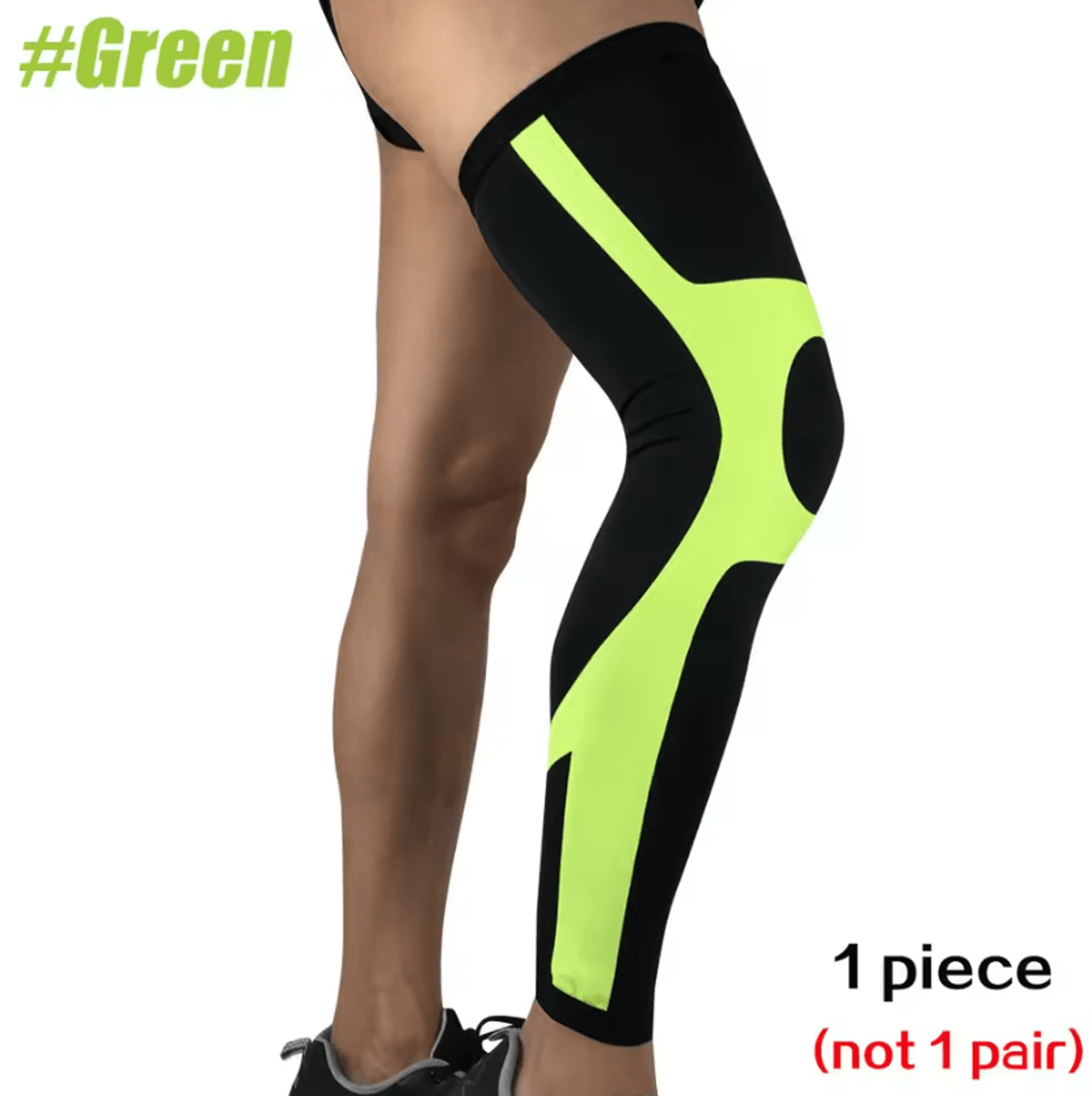 ActiveShield Full Leg Compression Sleeve For Cycling Running And Outdoor Sports 6