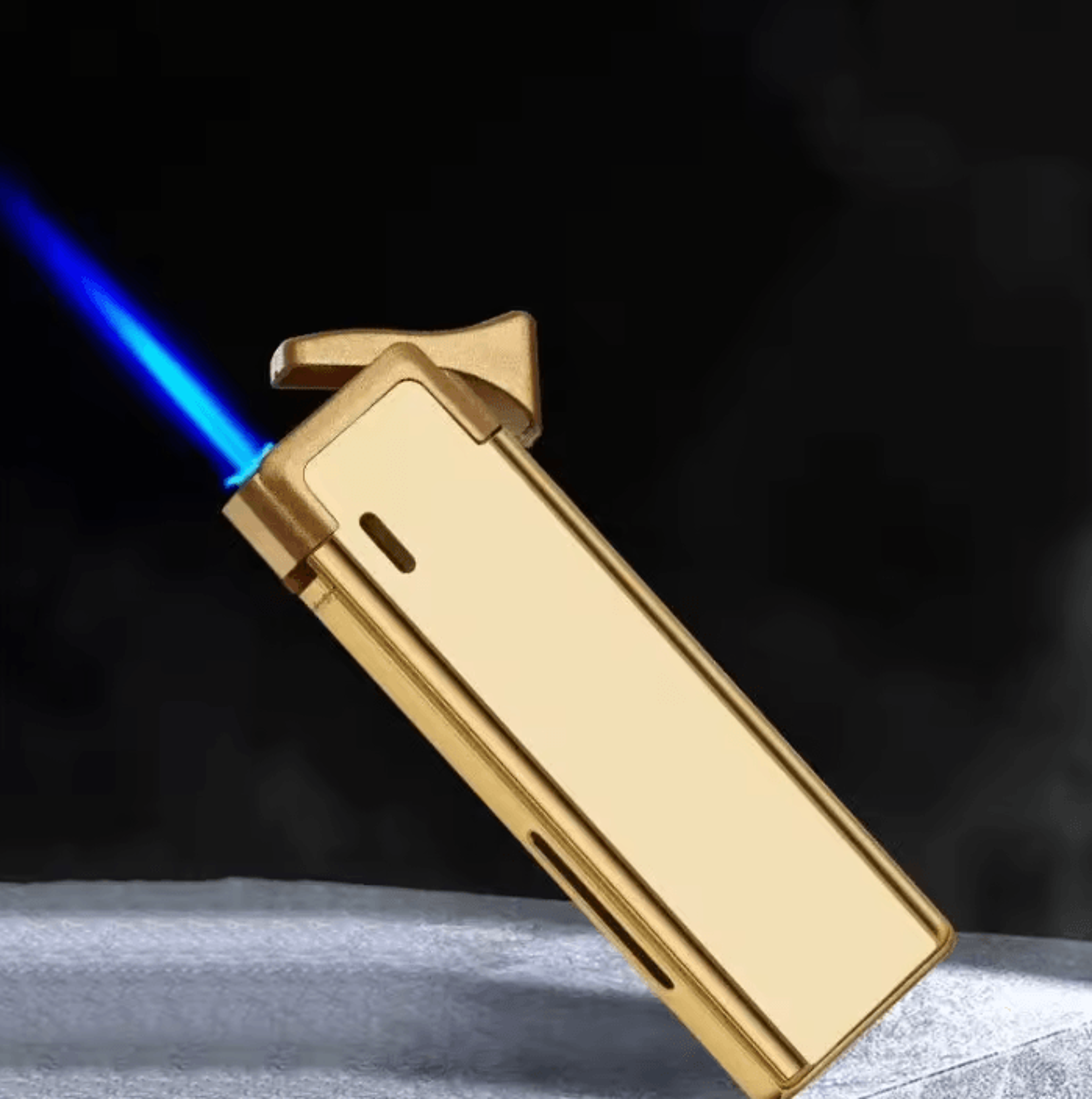 HONEST FlamePro Metal Windproof Jet Torch Pen Lighter For Outdoor And Kitchen Use 3