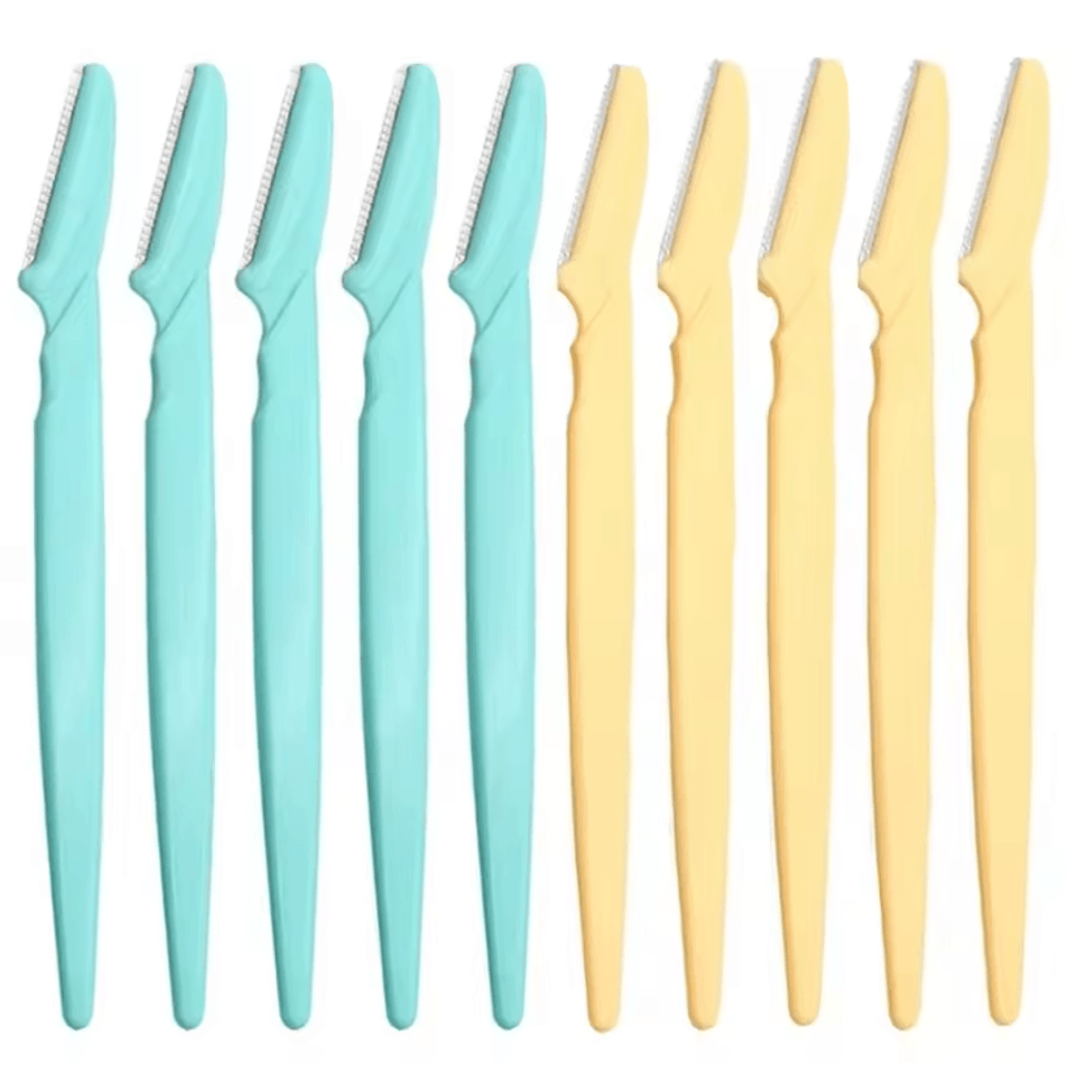 KSHBO SmoothGlow 10Piece Eyebrow Razor And Facial Dermaplaning Tool Set 8