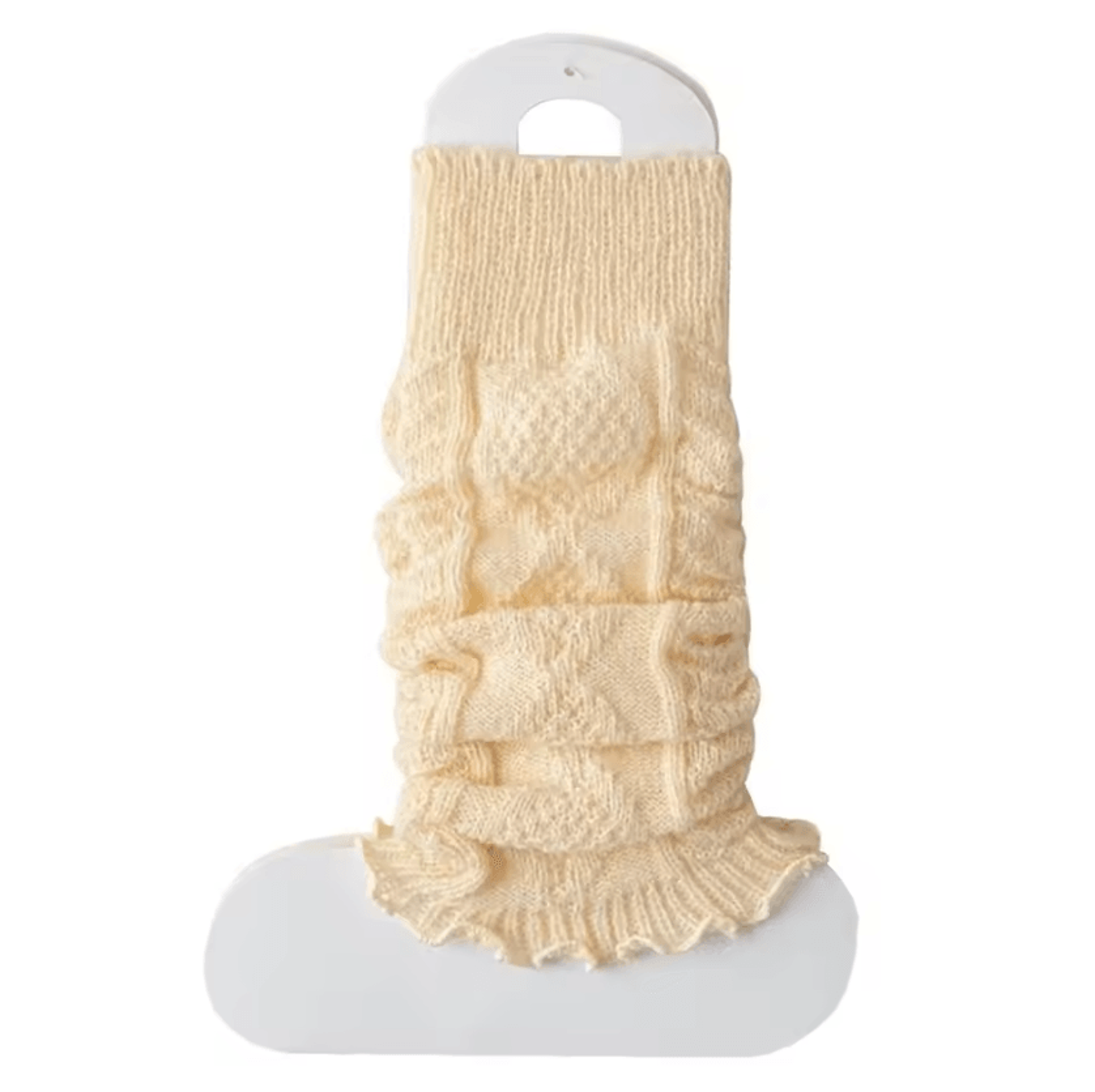 SweetKnit Solid Color Lolita Leg Warmers For Cozy Autumn And Winter Fashion 8