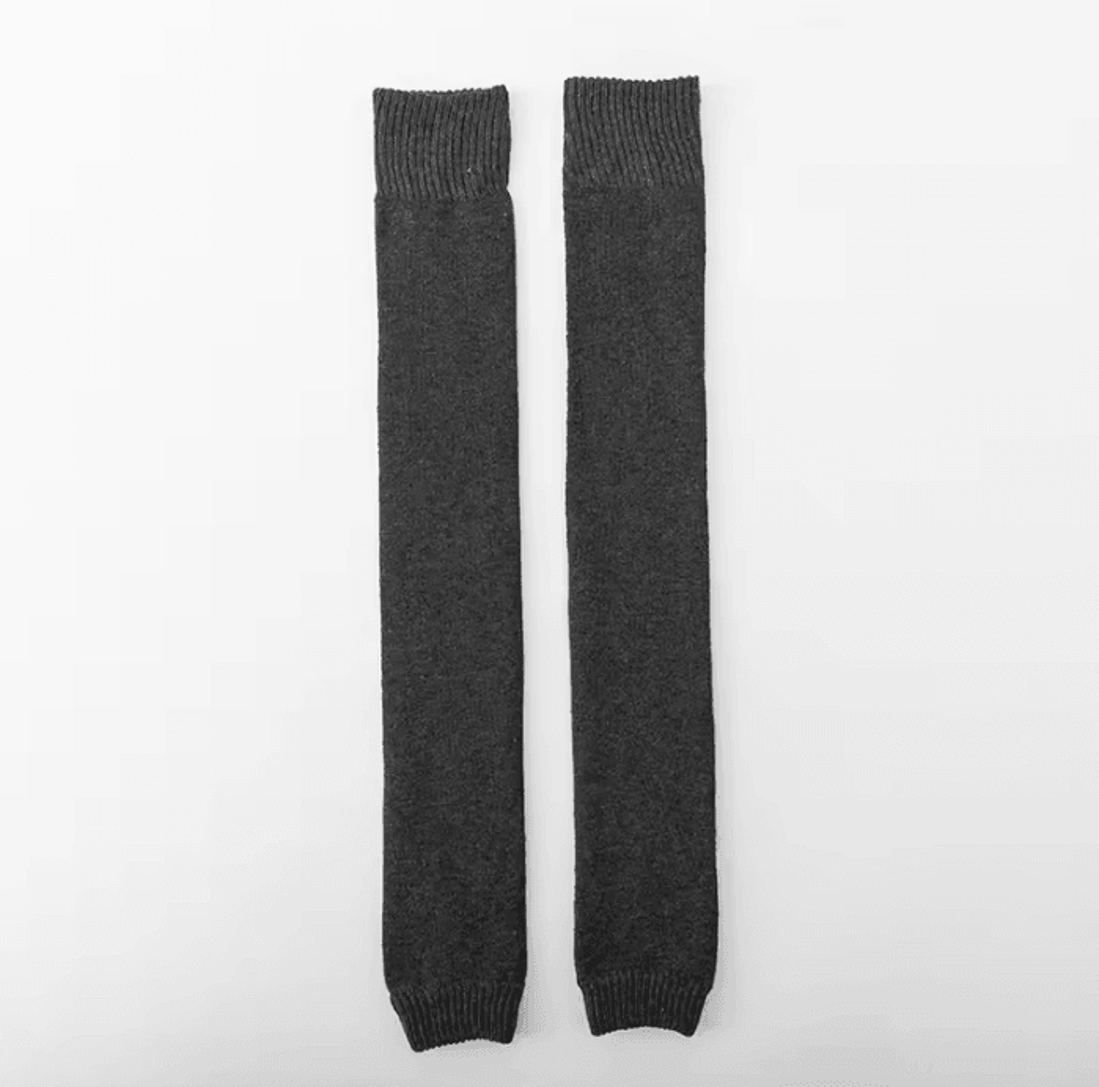 VelvetCozy Womens Fleece Lined Knitted Leg Warmers For Winter Knee Protection 5
