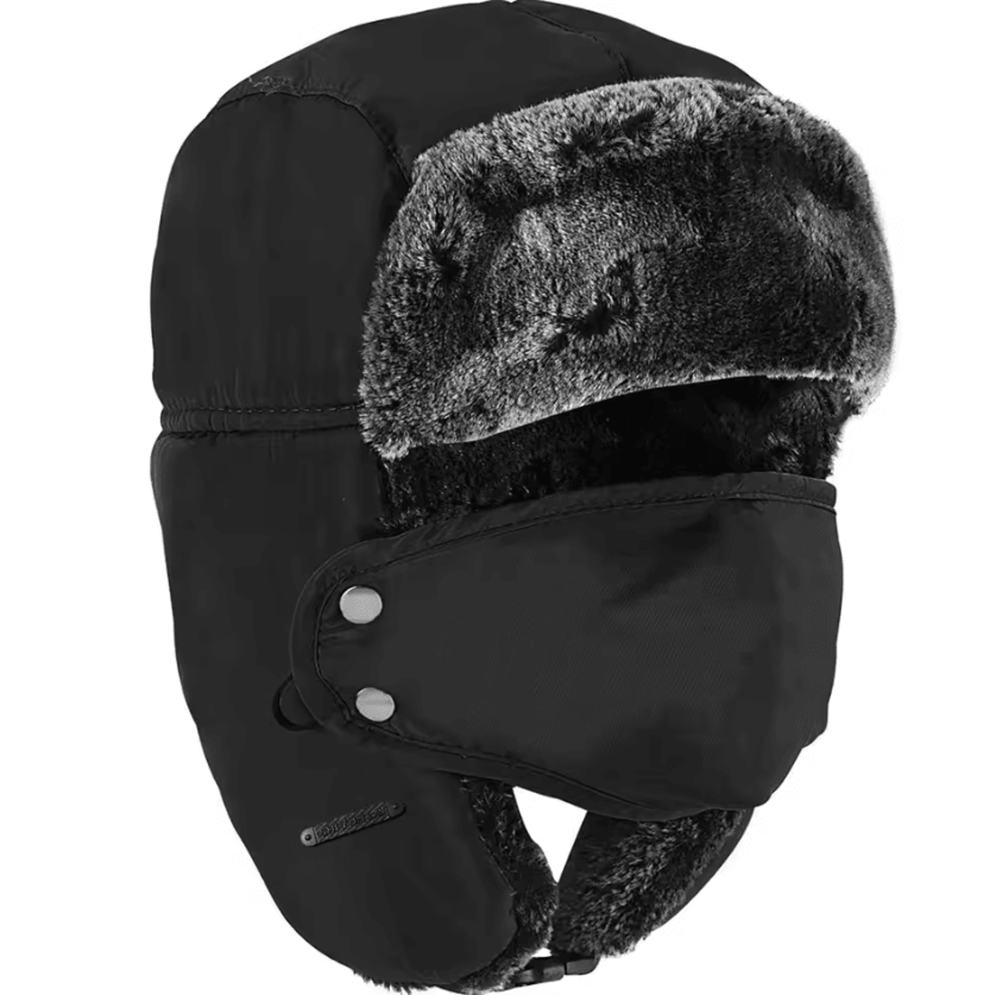 ArcticShield Winter Ushanka Trapper Hat With Windproof Face Mask For Men And Women 4